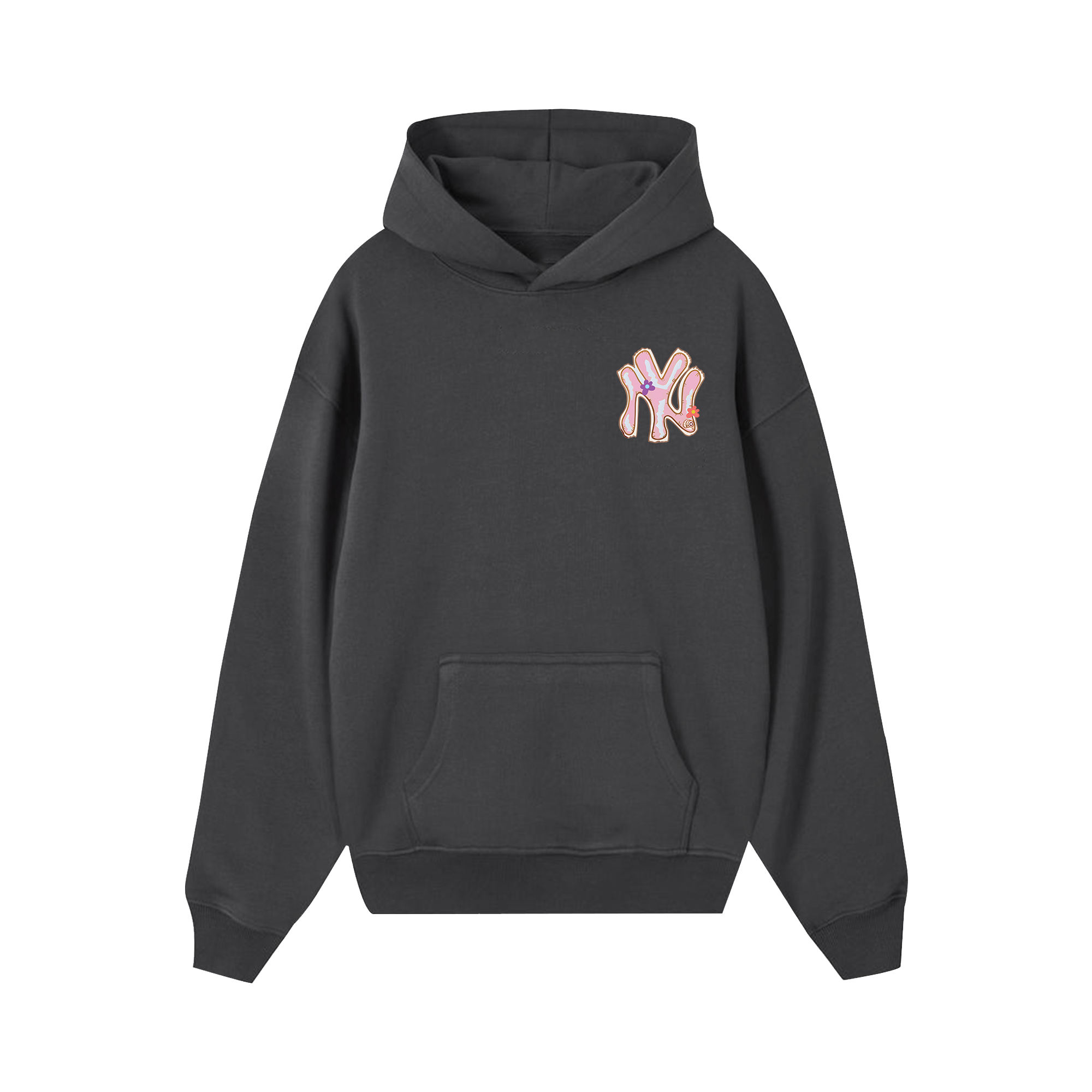 MLB Floral New York Yankees Cute Flower Hoodie