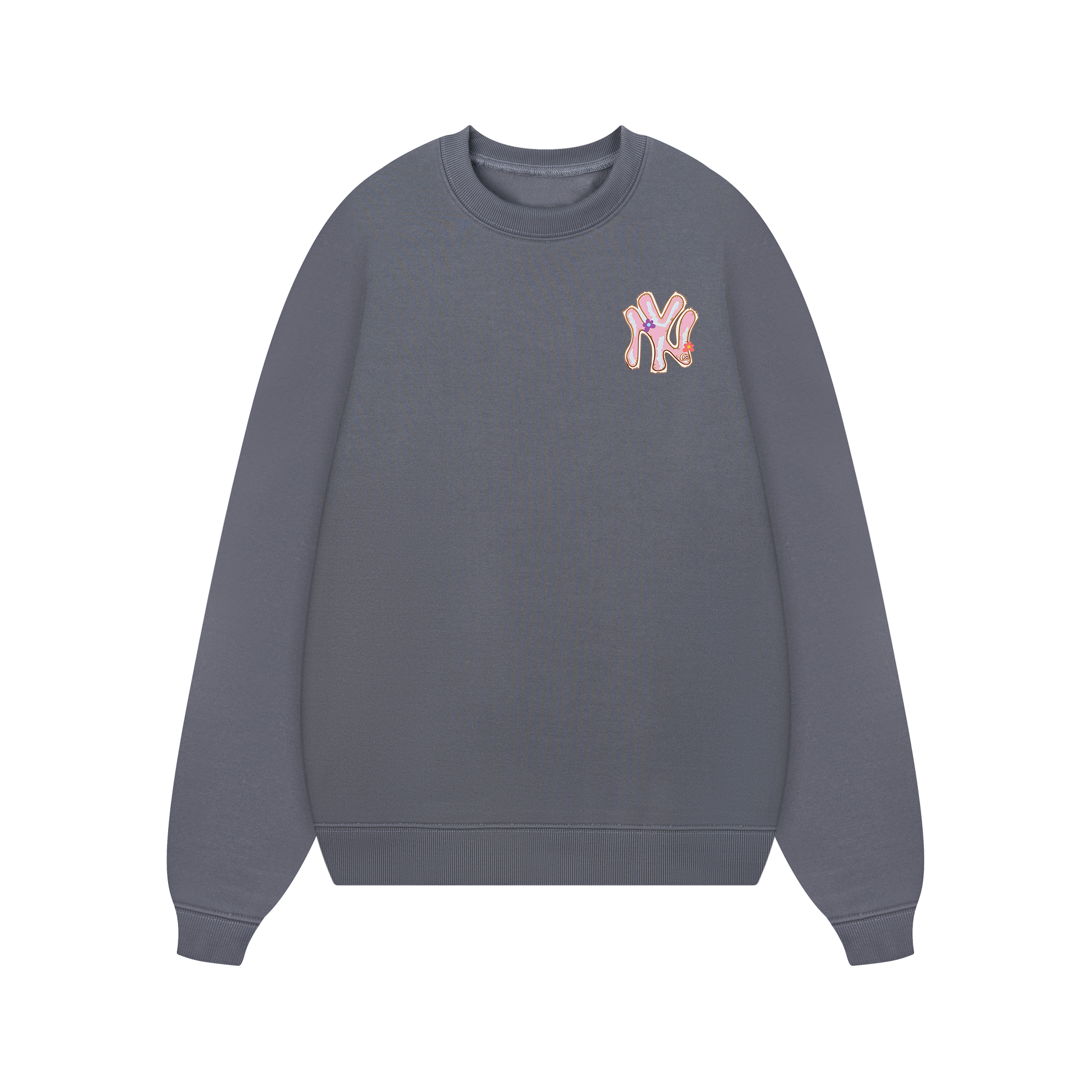 MLB Floral New York Yankees Cute Flower Sweater