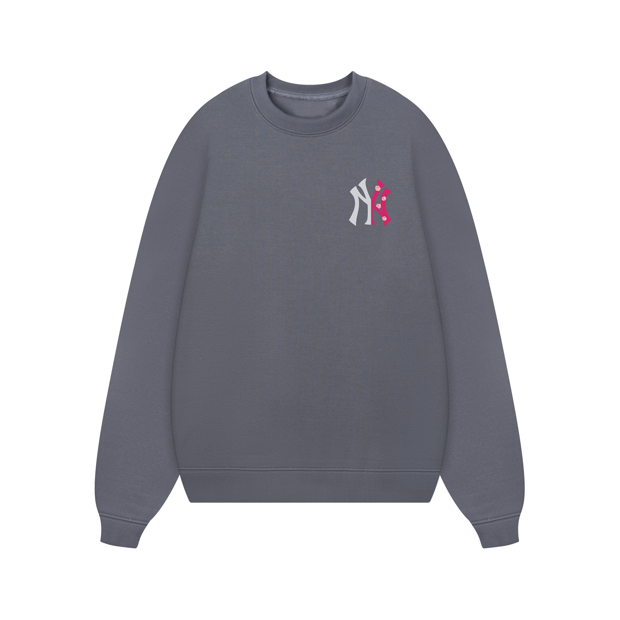 MLB Floral Pink Rose Sweater