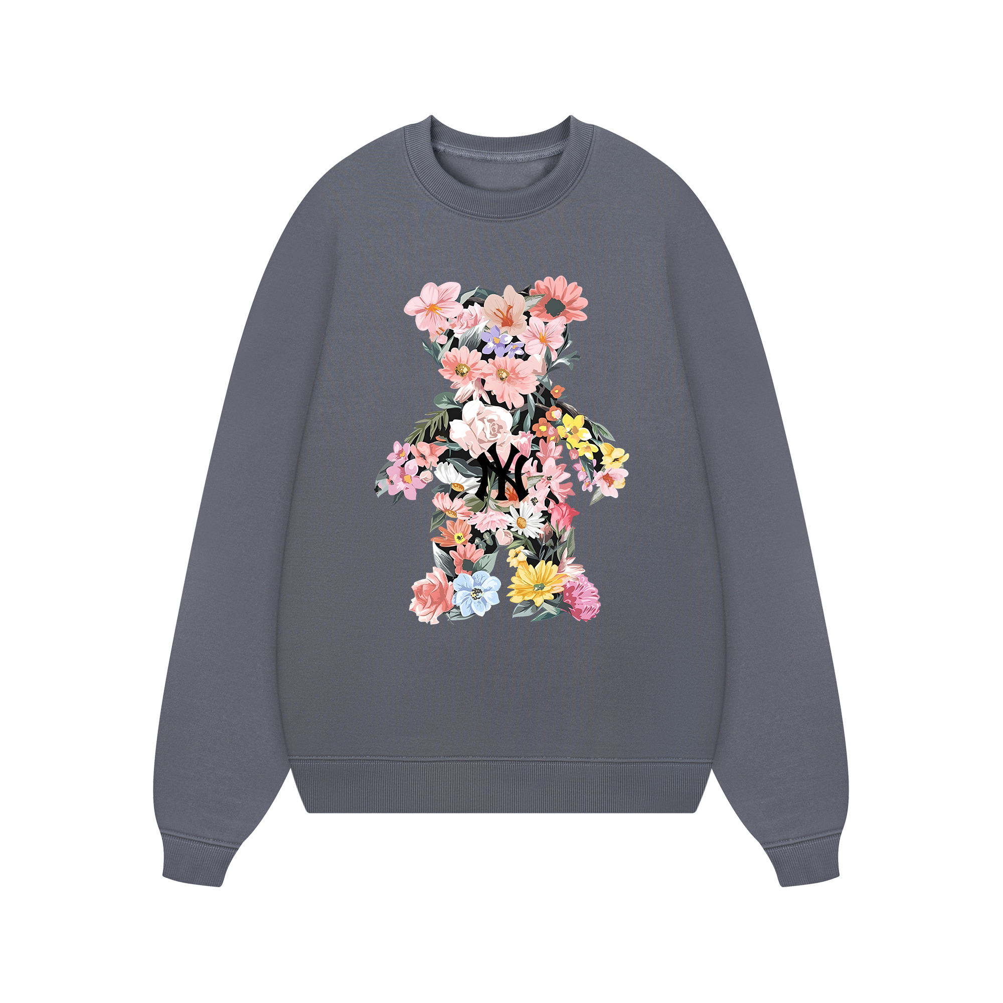 MLB Floral Teaddy Bear Flower Sweater