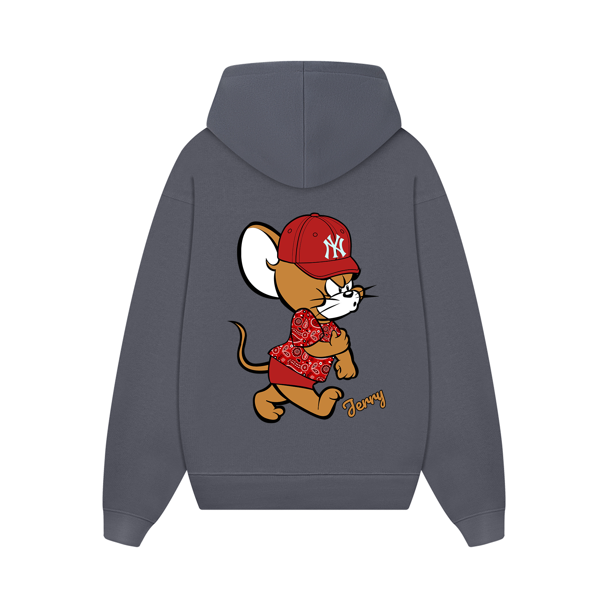 MLB Floral Funny Disney Jerry Hoodie