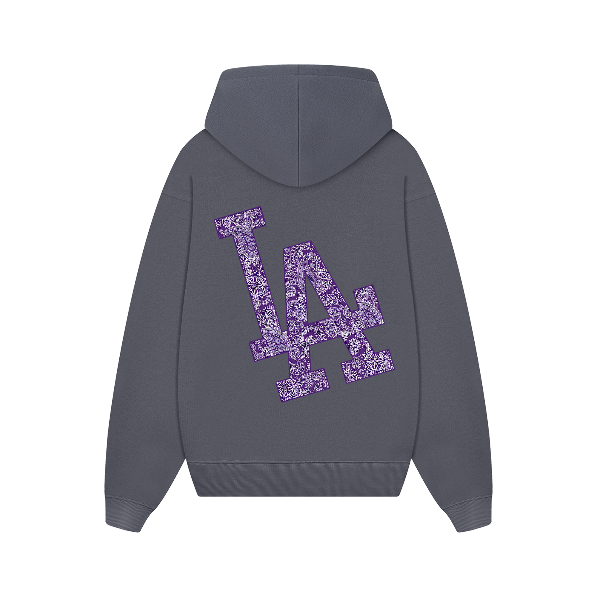 MLB Floral Purple Bandana Hoodie