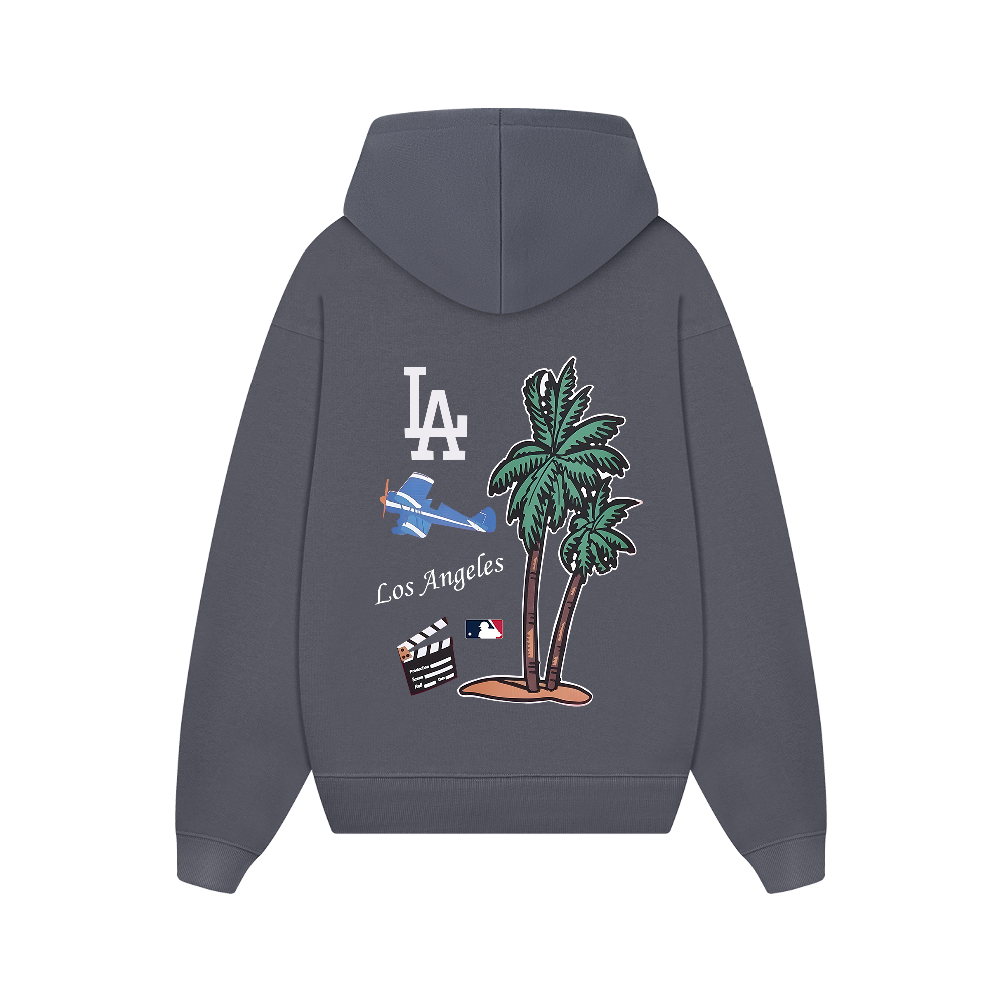 MLB Floral Los Angeles Beach Hoodie