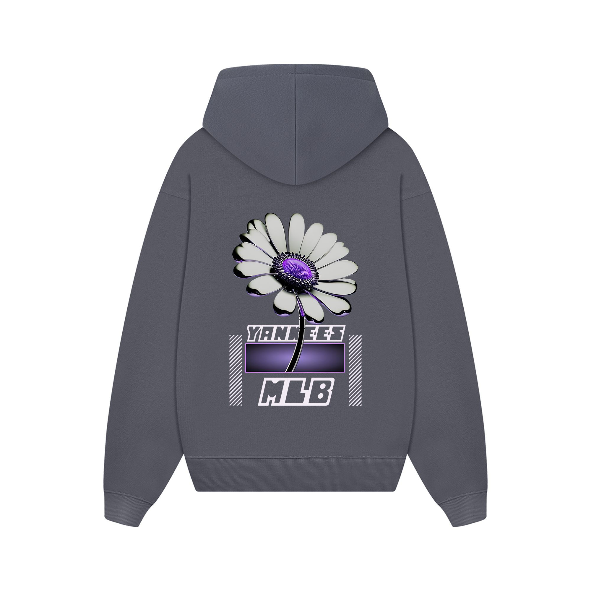 MLB Floral Daisy Purple Hoodie