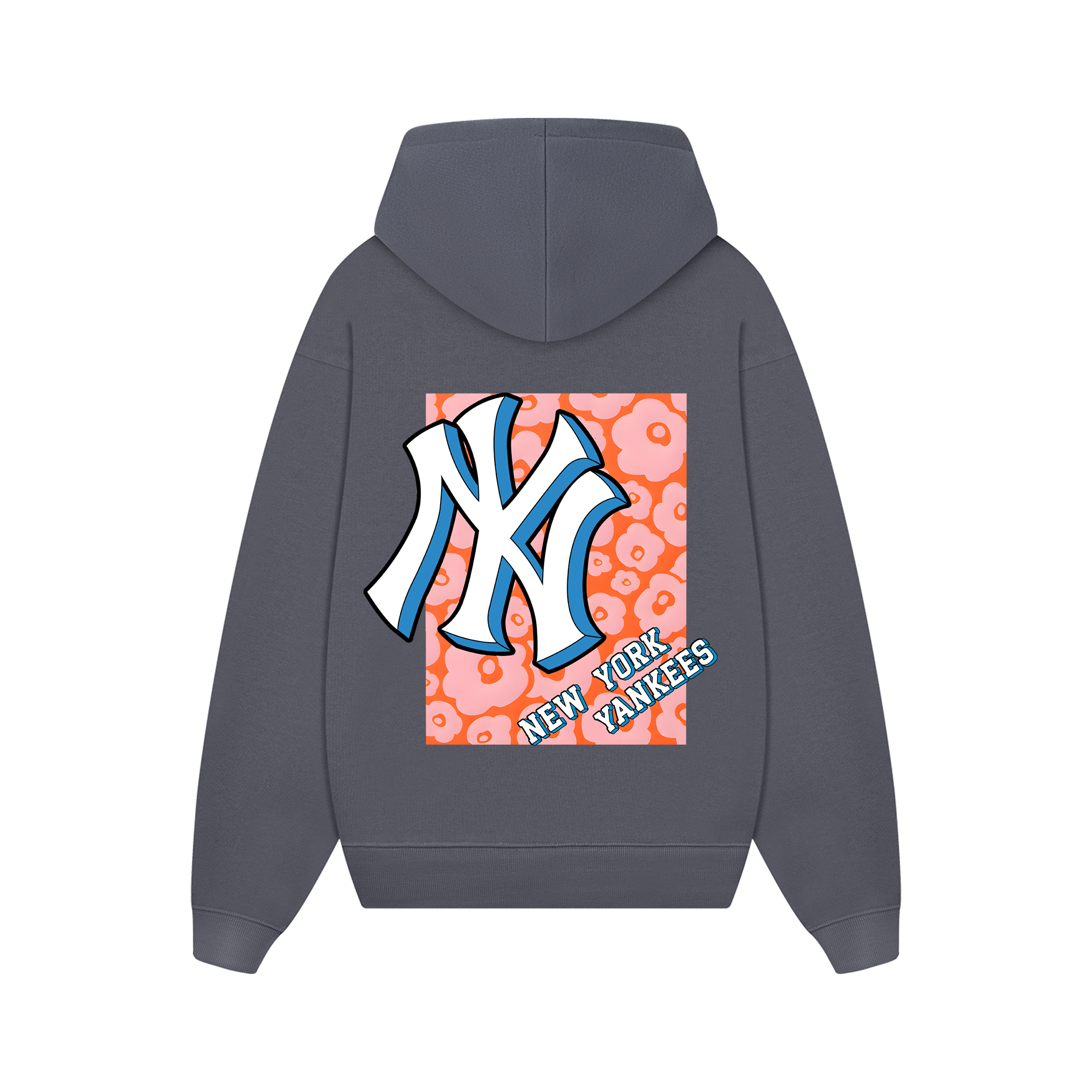 MLB Floral Groovy Pink Flower Hoodie