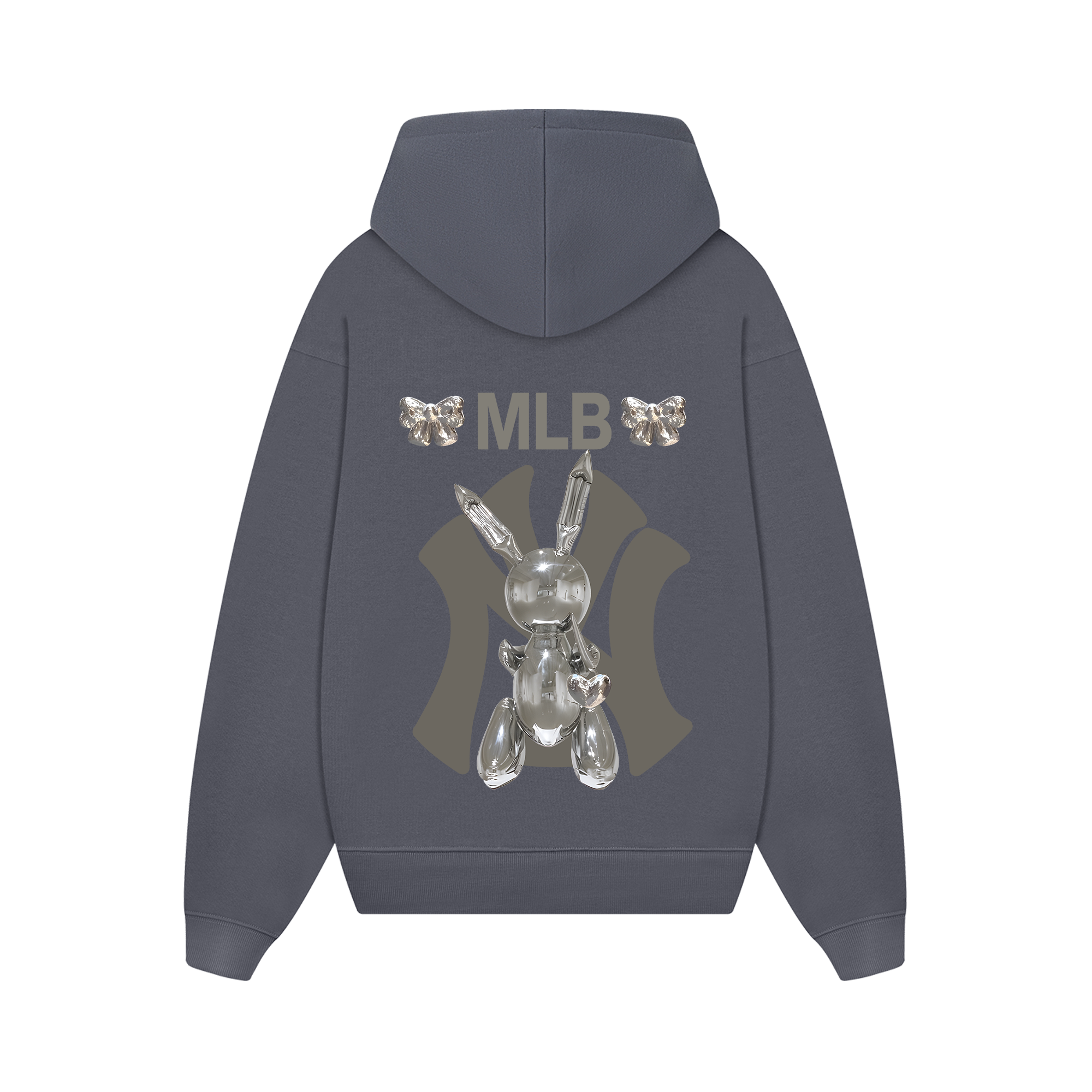 MLB Floral Silver Balloon Rabbit Hoodie