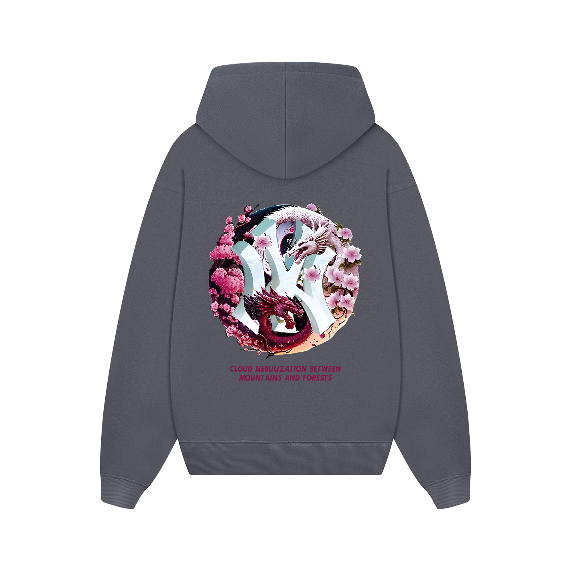 MLB Floral Dragon Cloudy Hoodie