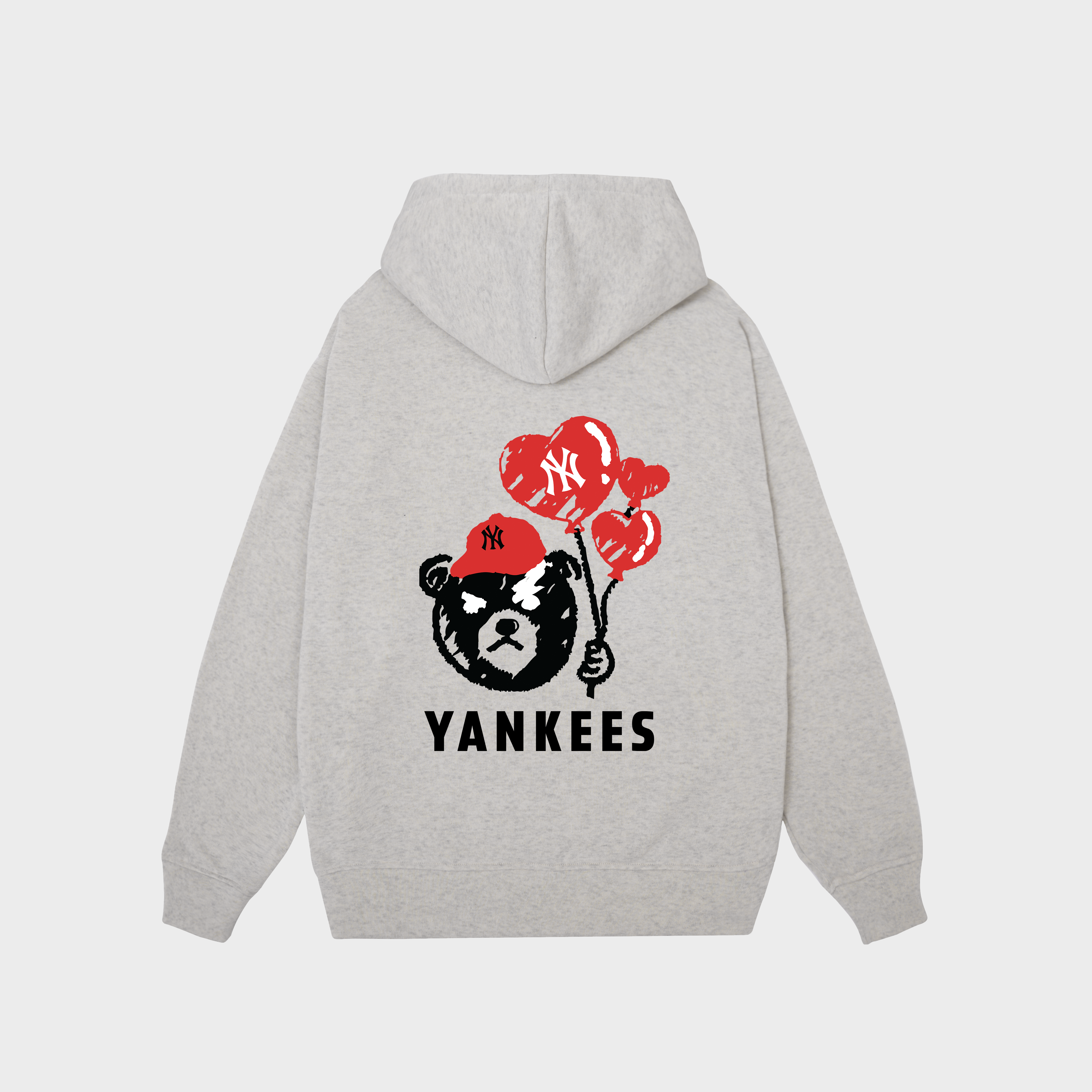 MLB New York Yankees Mega Bear Flower Hoodie