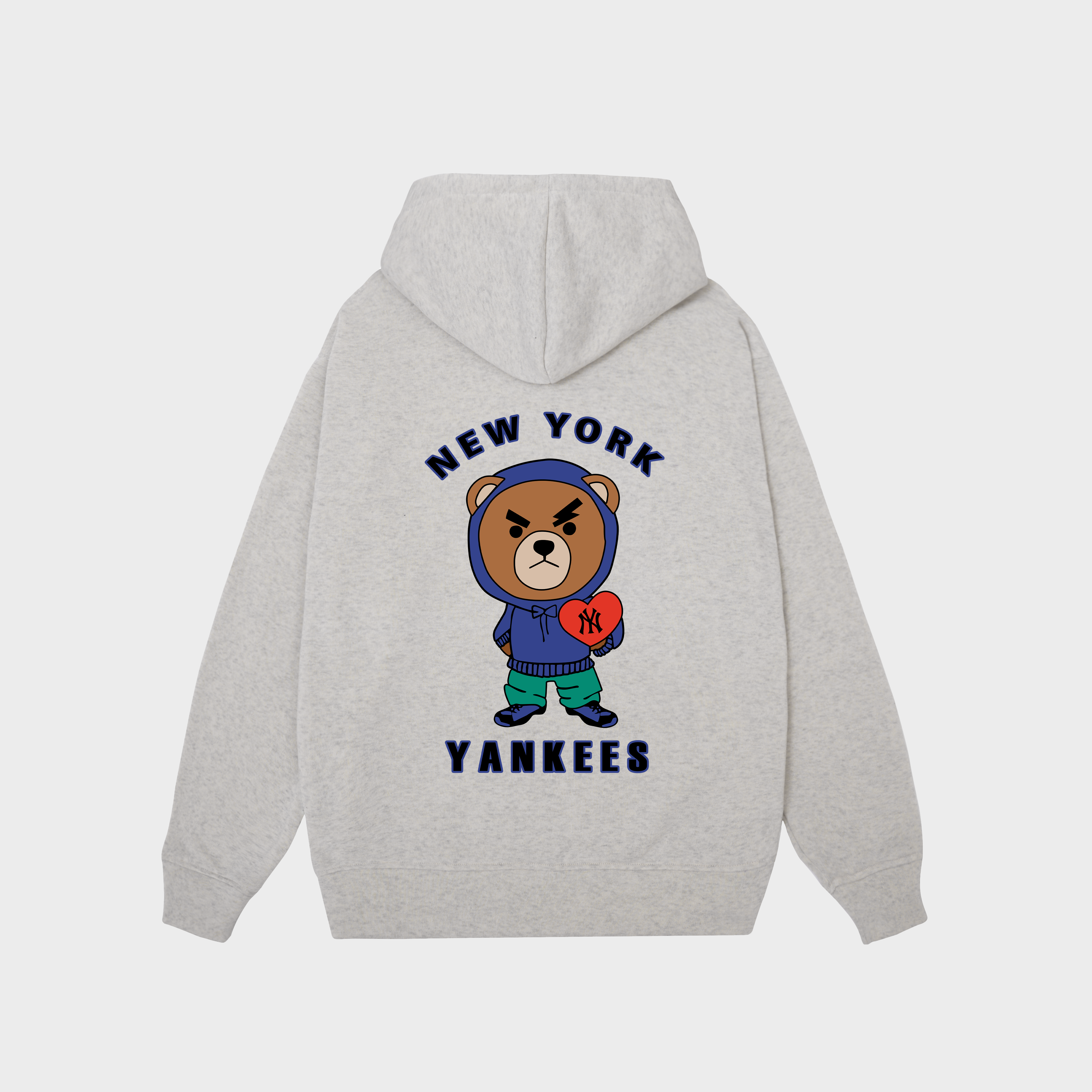 MLB New York Yankees Bear Heart Hoodie