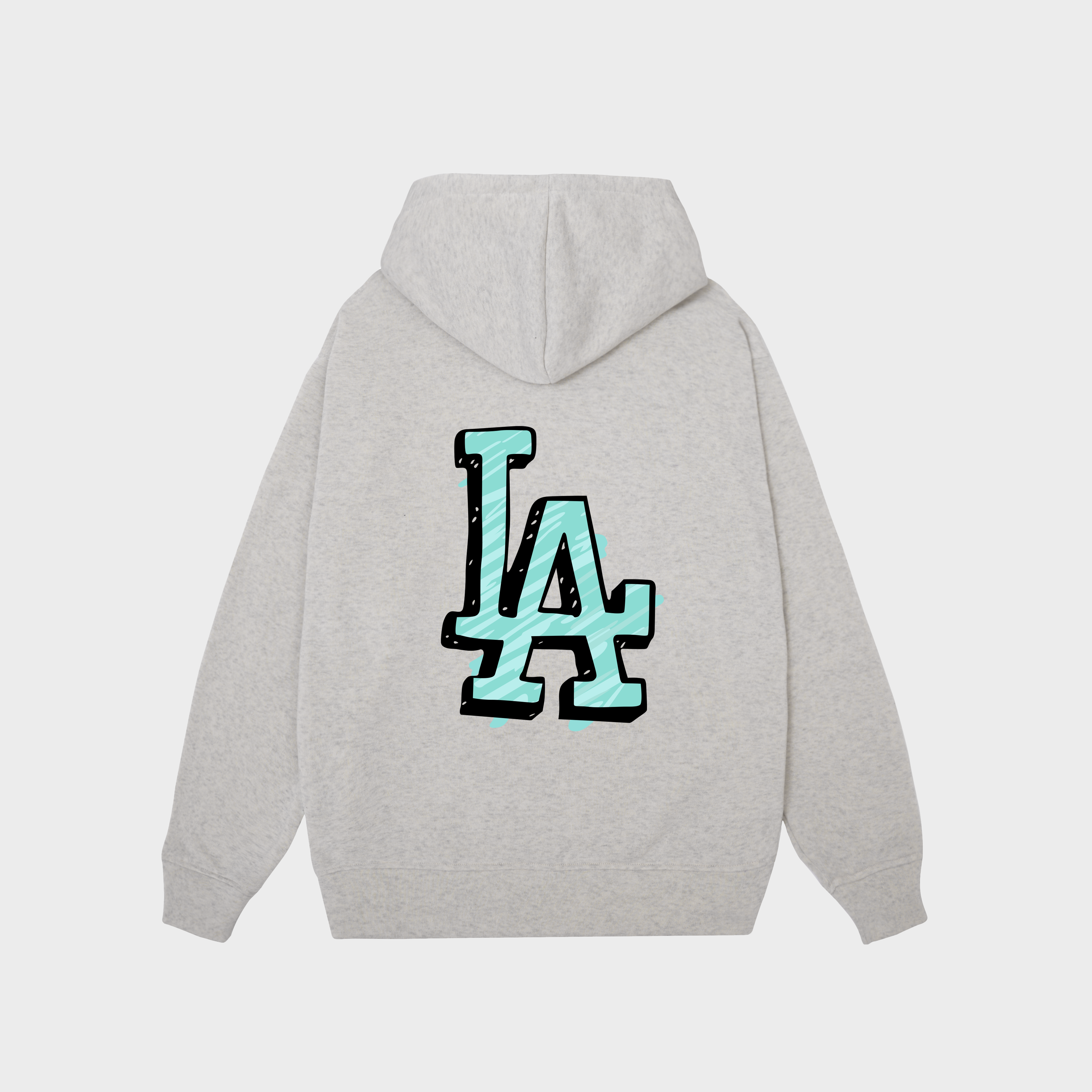 MLB LA Dodgers Logo Overfit Hoodie