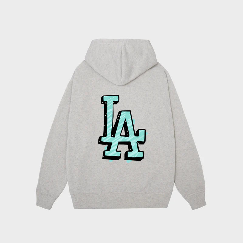 Flash Sale MLB LA Dodgers Logo Overfit Hoodie