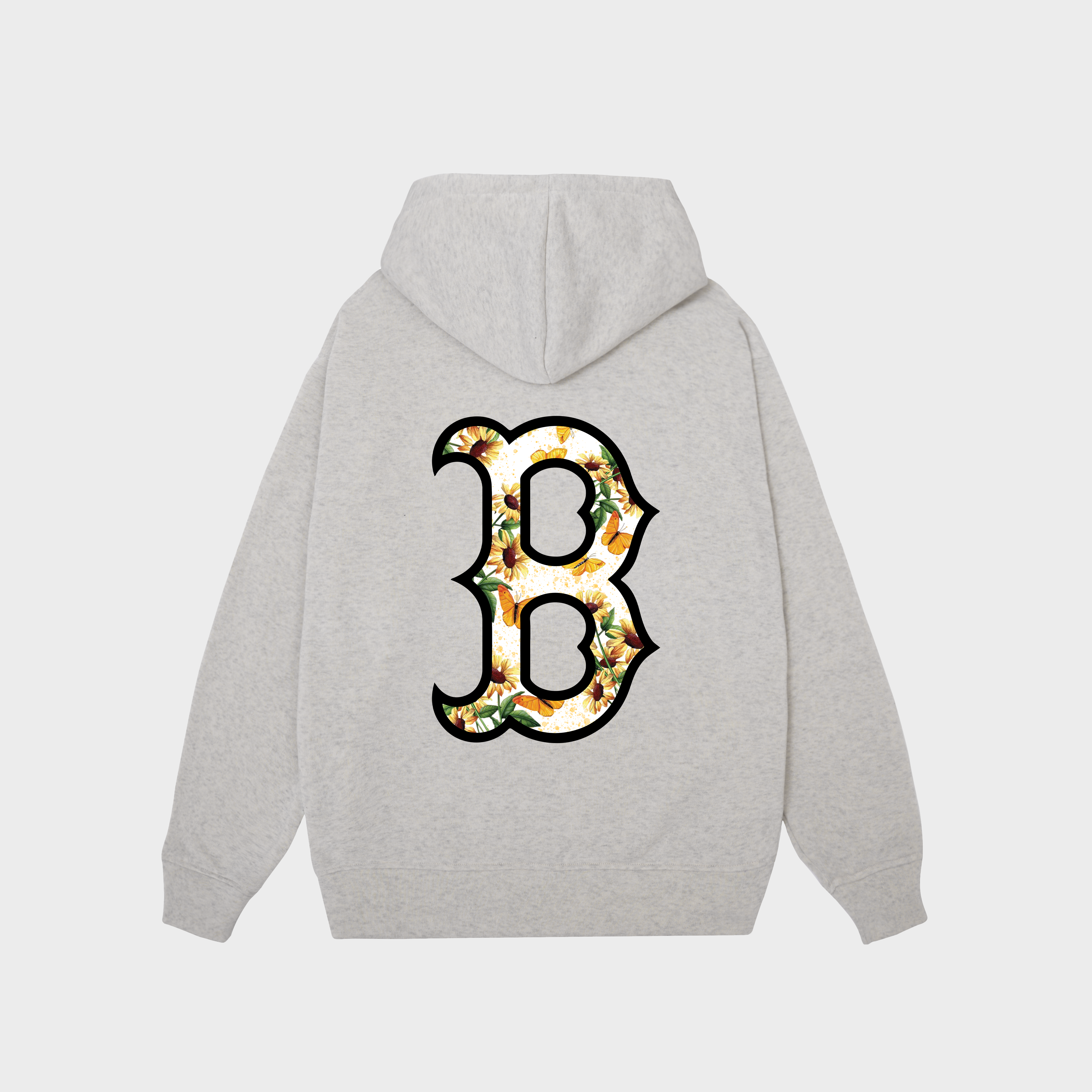 MLB Boston Red Sox Flower Hoodie