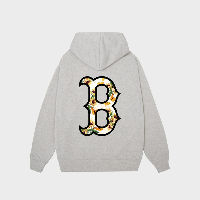 Flash Sale MLB Boston Red Sox Flower Hoodie