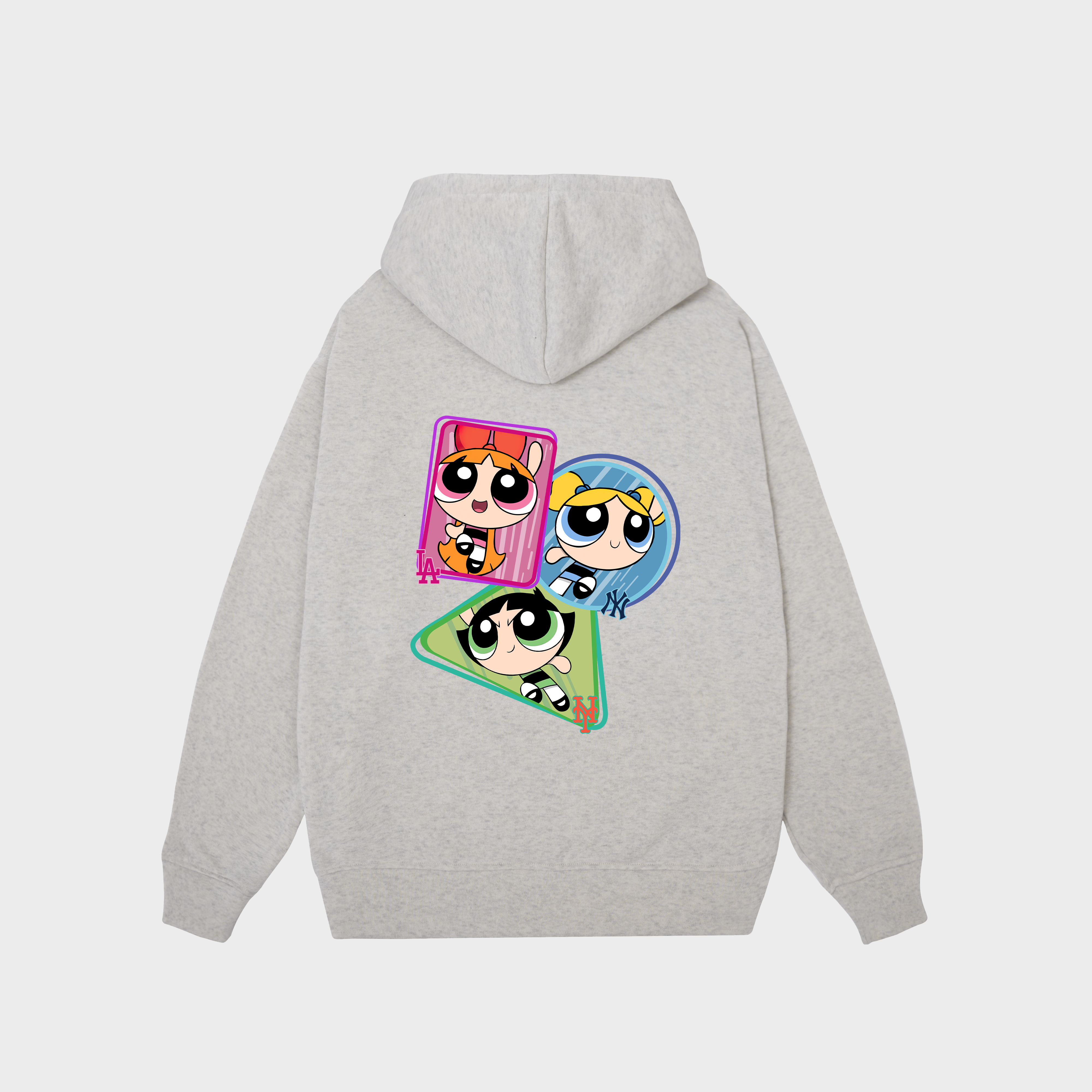 MLB The Powerpuff Girls Trio Action Shot Hoodie