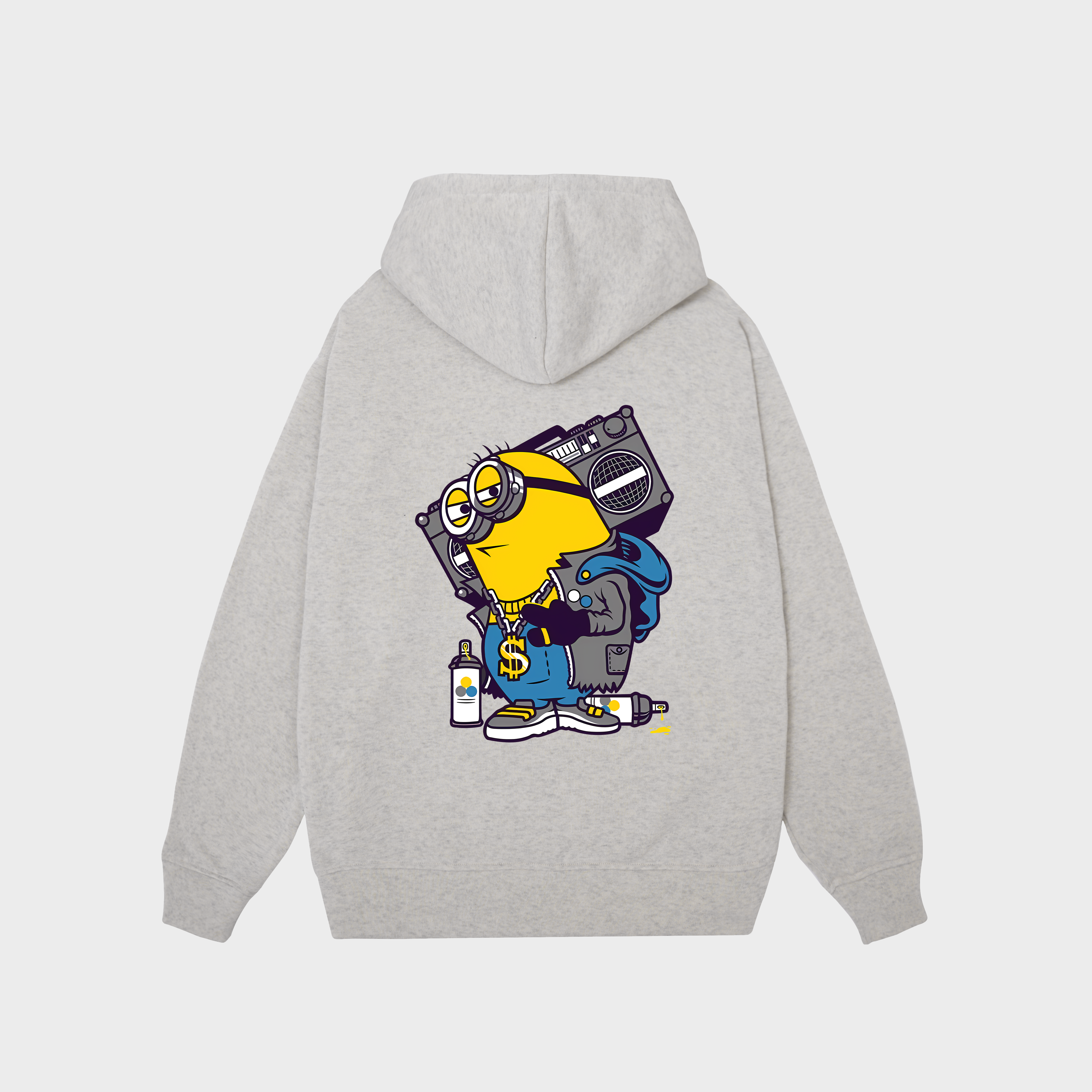 MINION RADIO MUSIC HOODIE / XÁM TIÊU