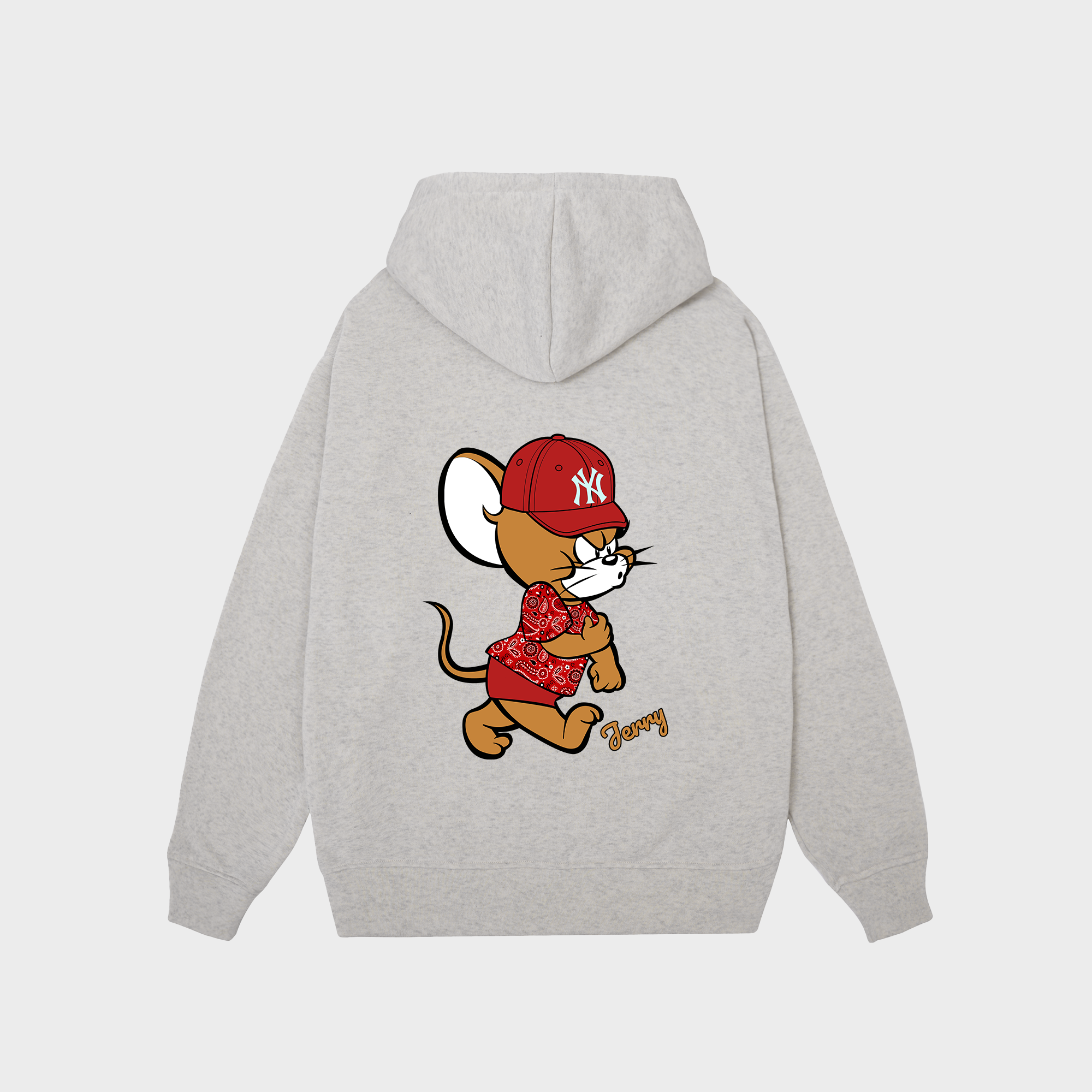 MLB Floral Funny Disney Jerry Hoodie