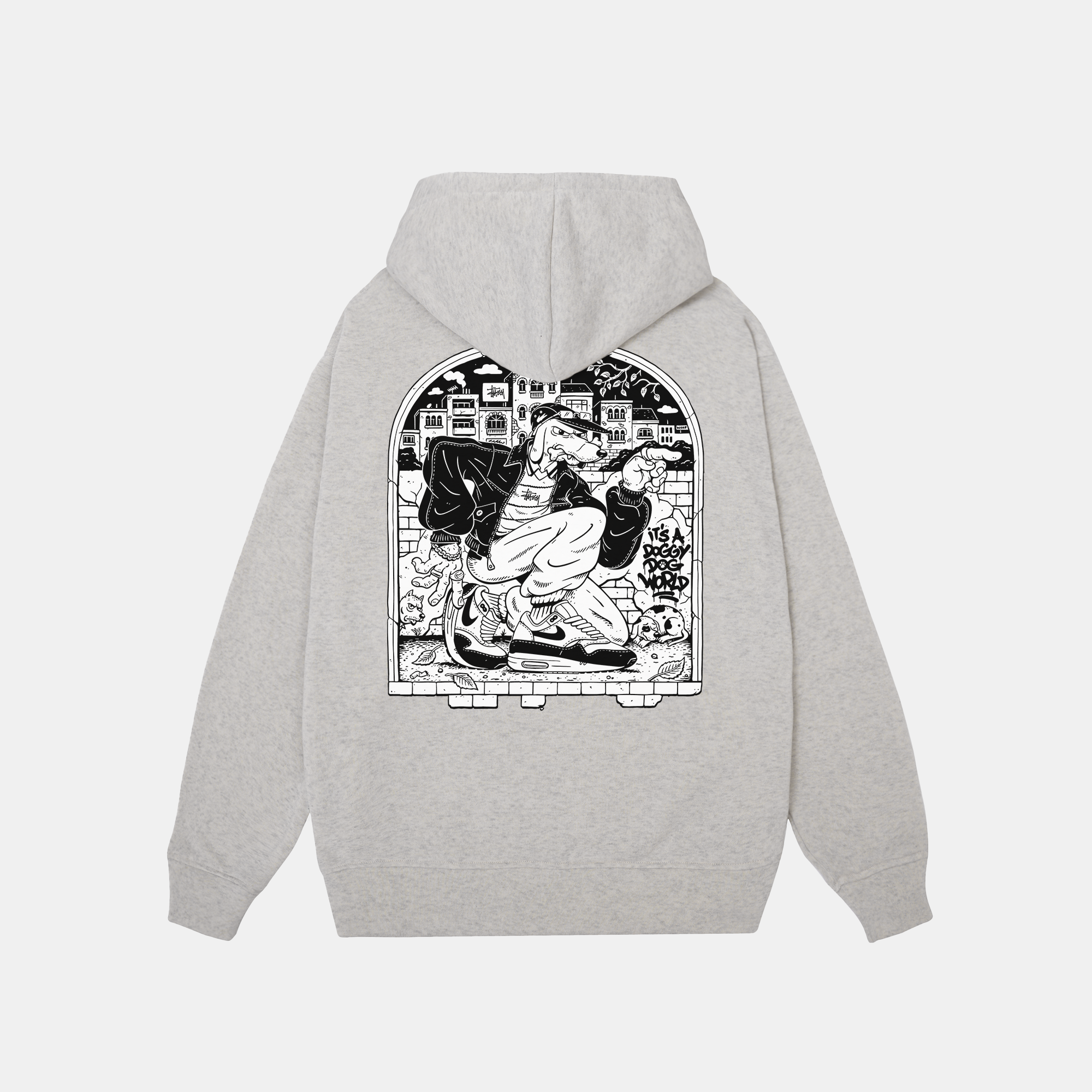 Stussy It's A Doggy Dog World Hoodie