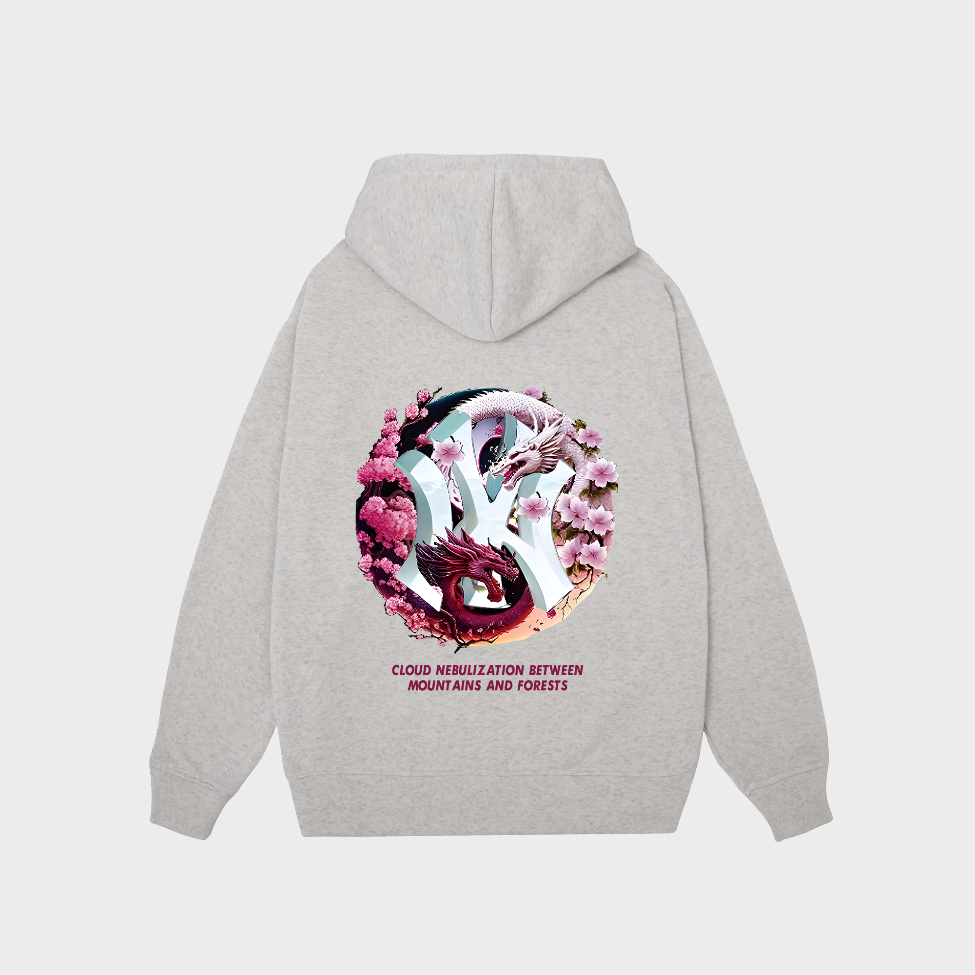 MLB Floral Dragon Cloudy Hoodie