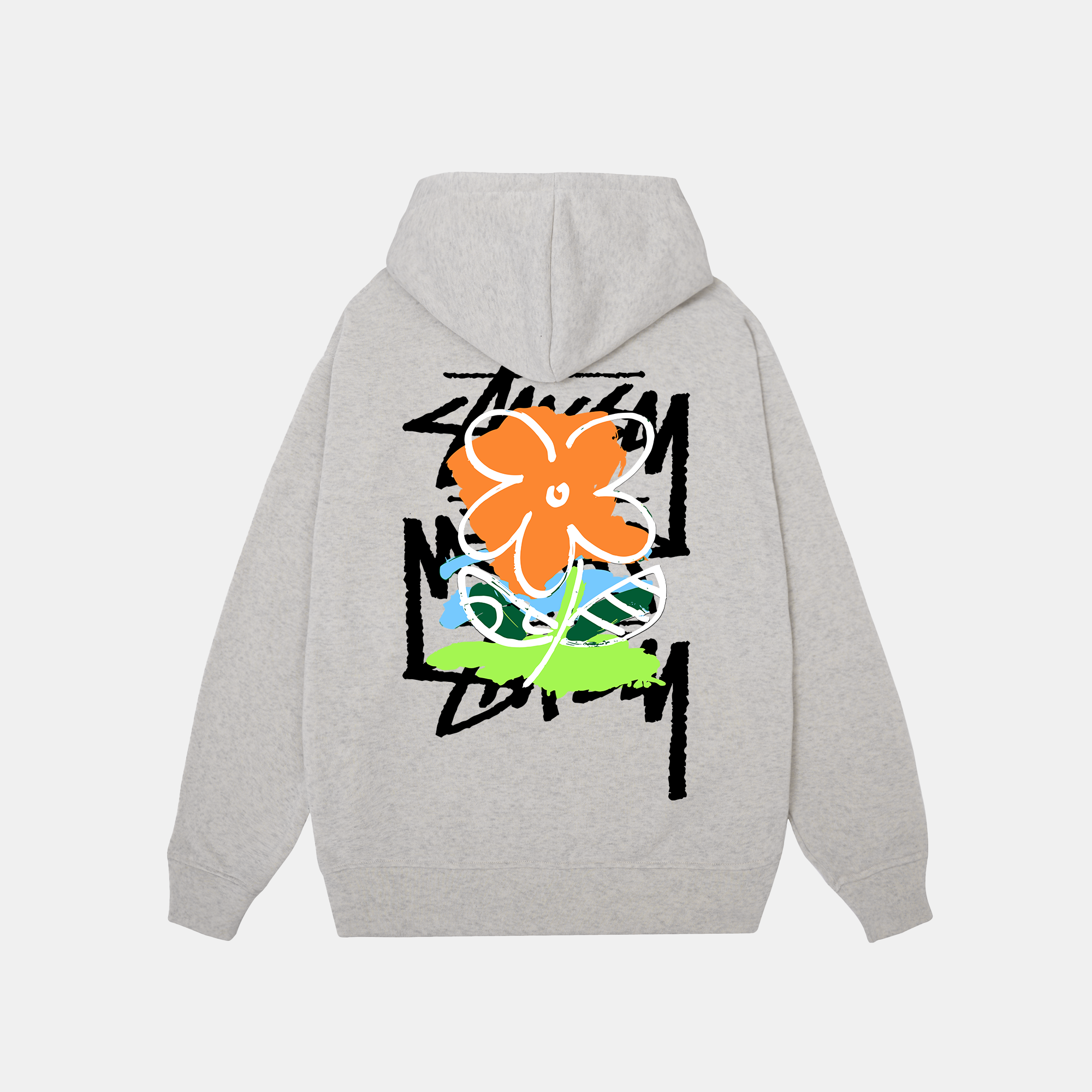 Stussy Floral Painting Hoodie