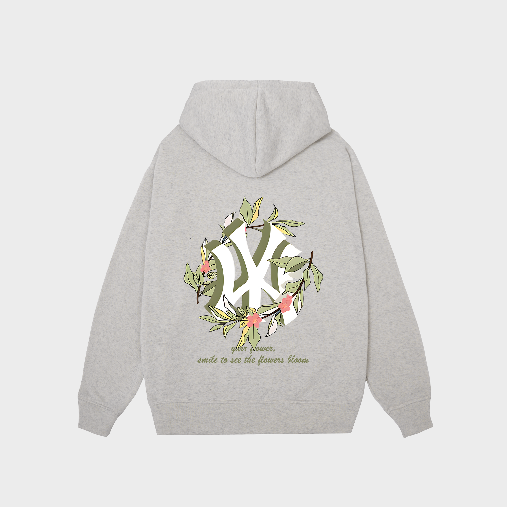 MLB Floral Green Floral New York Hoodie