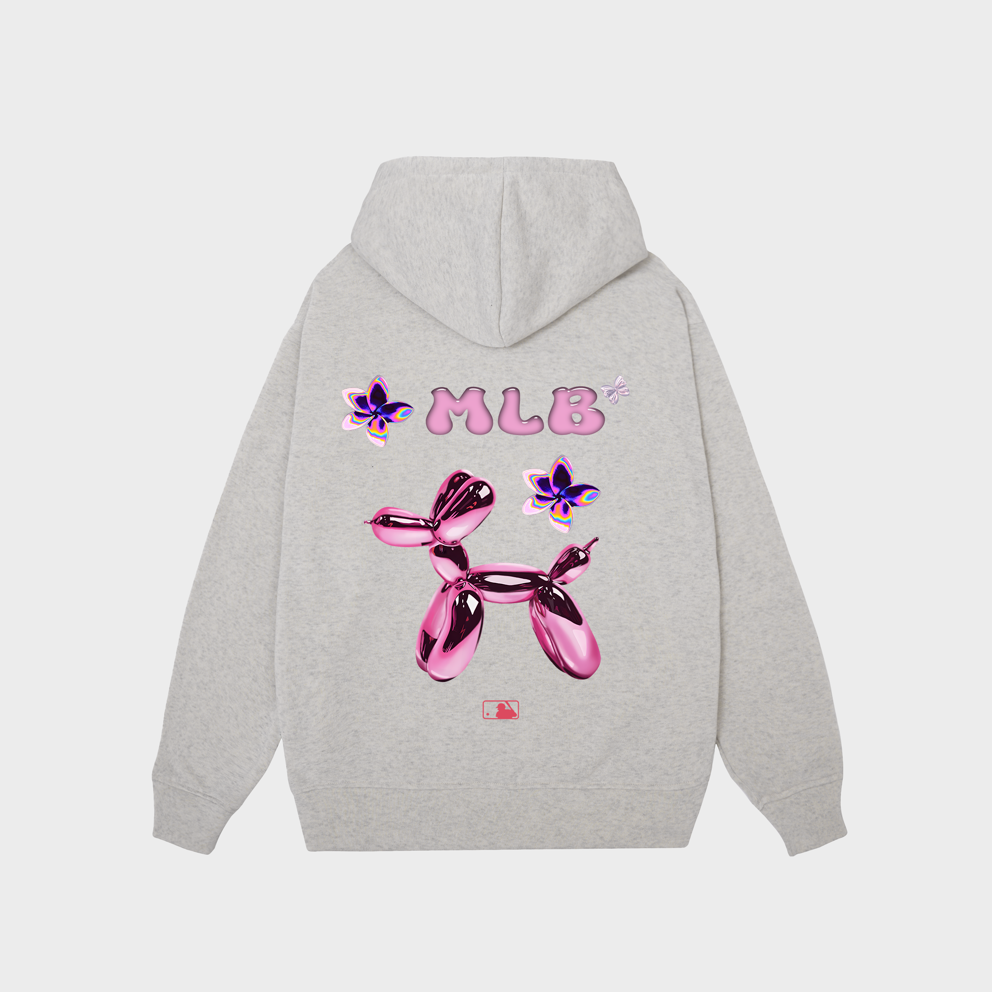 MLB Floral Hologram Balloon Dog Hoodie