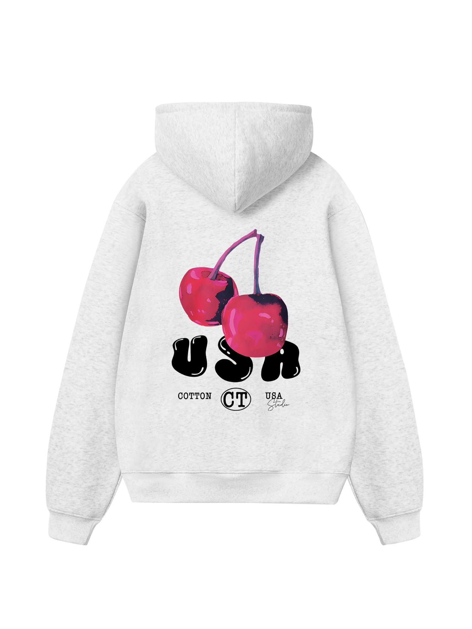 Tropical Purple Cherry Hoodie