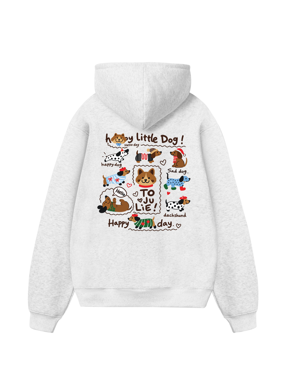 Happy Little Dog Hoodie