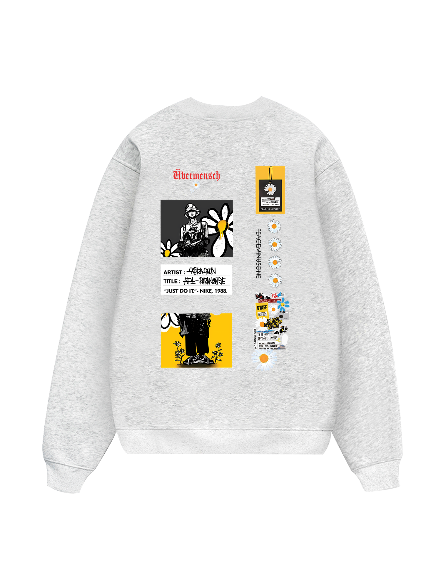 idol G Dragon Peaceminusone Sweater