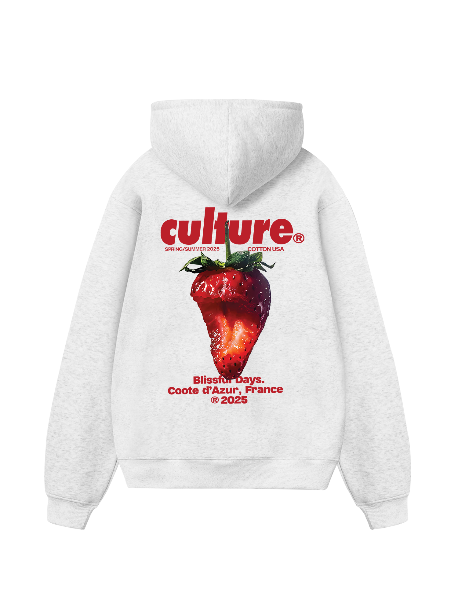 Tropical Culture Strawberry Hoodie