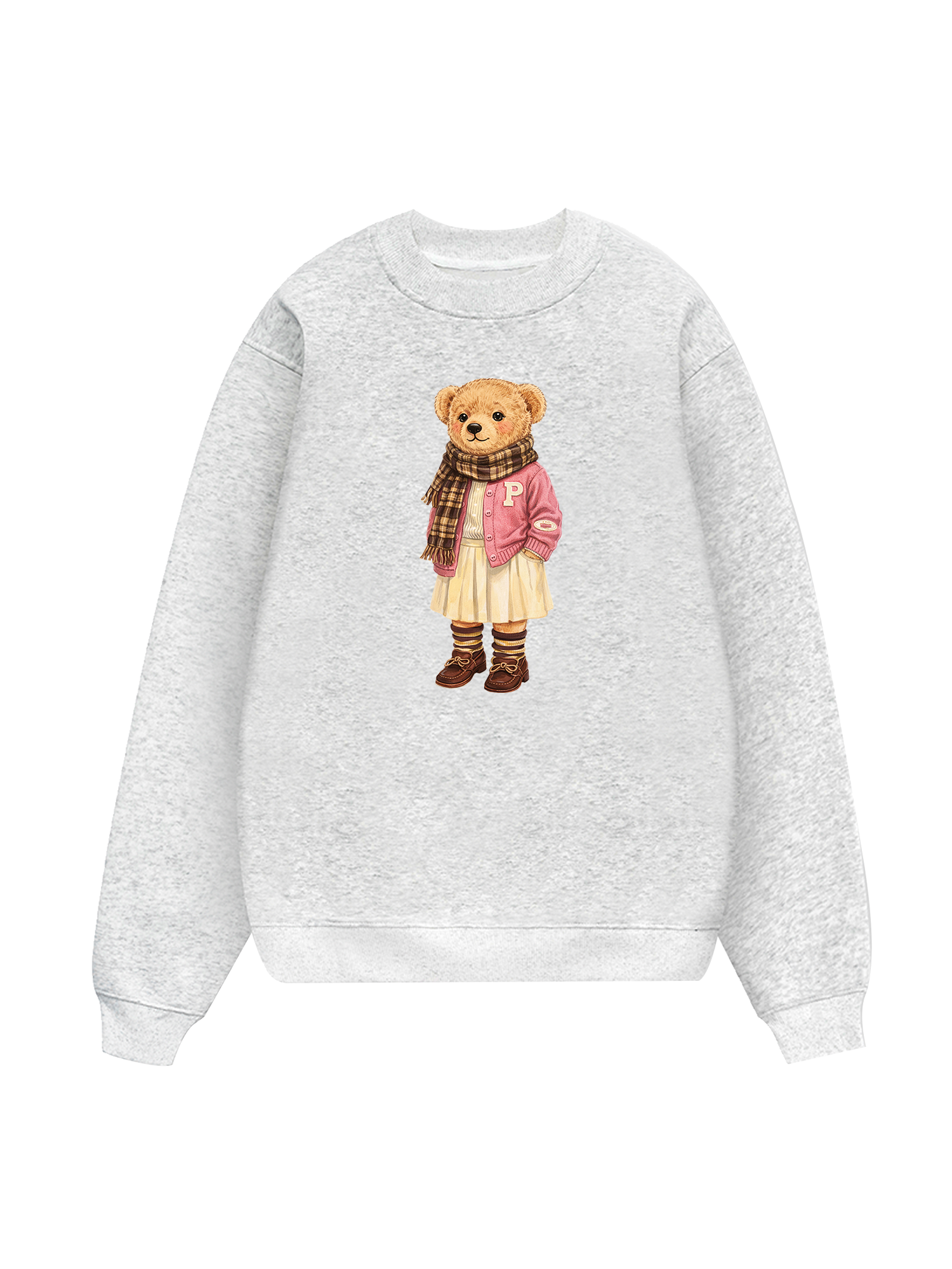Pink Girl BearSweater