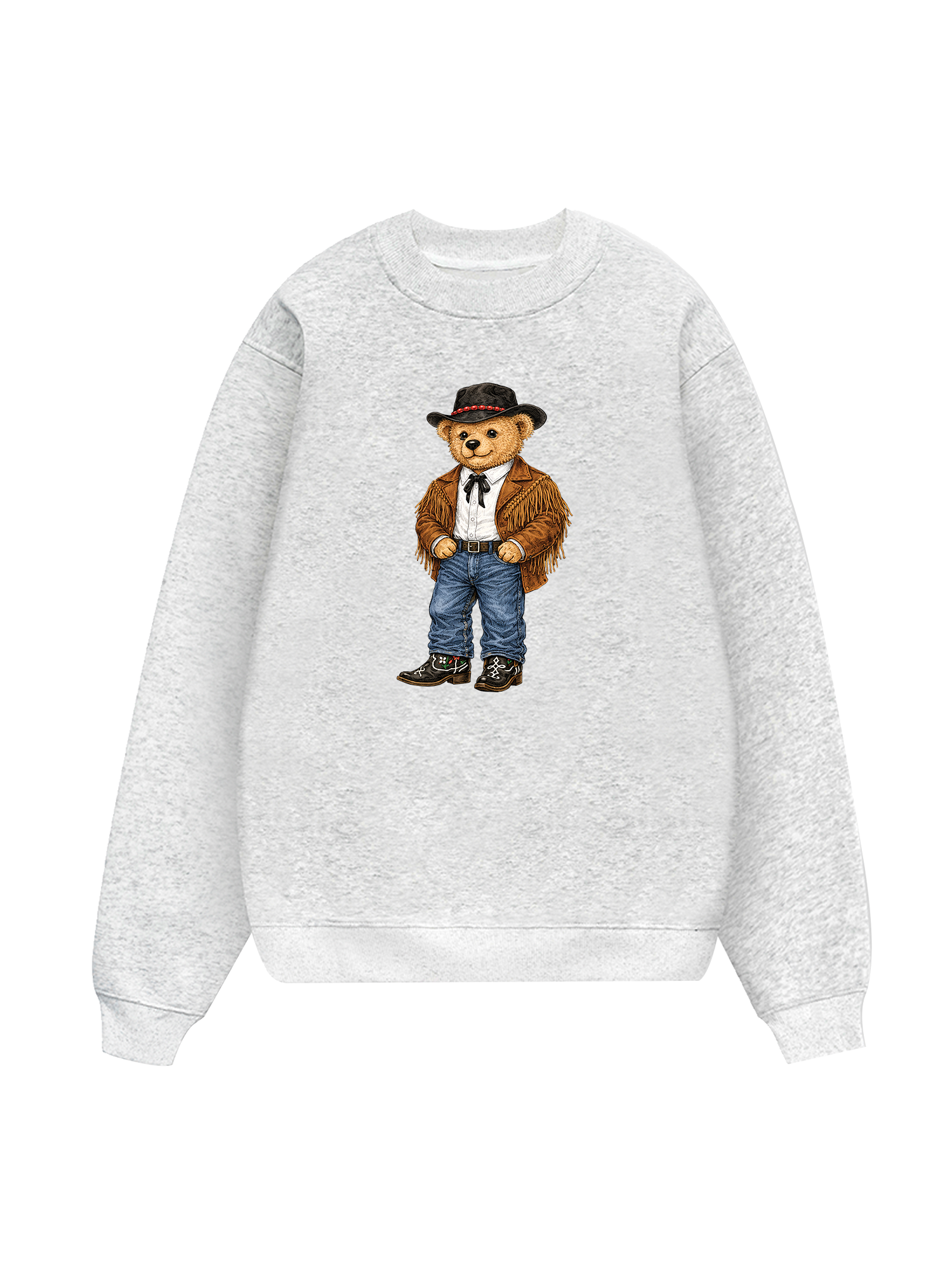Cowhide Bear Sweater