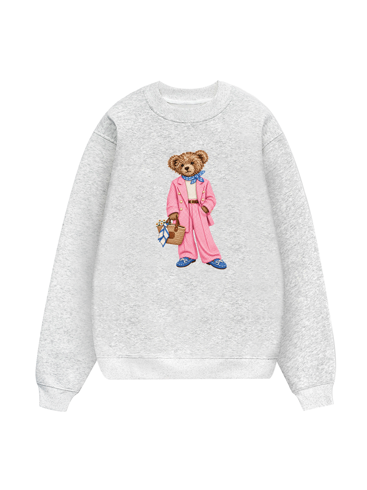 Bear Pink Vest Sweater