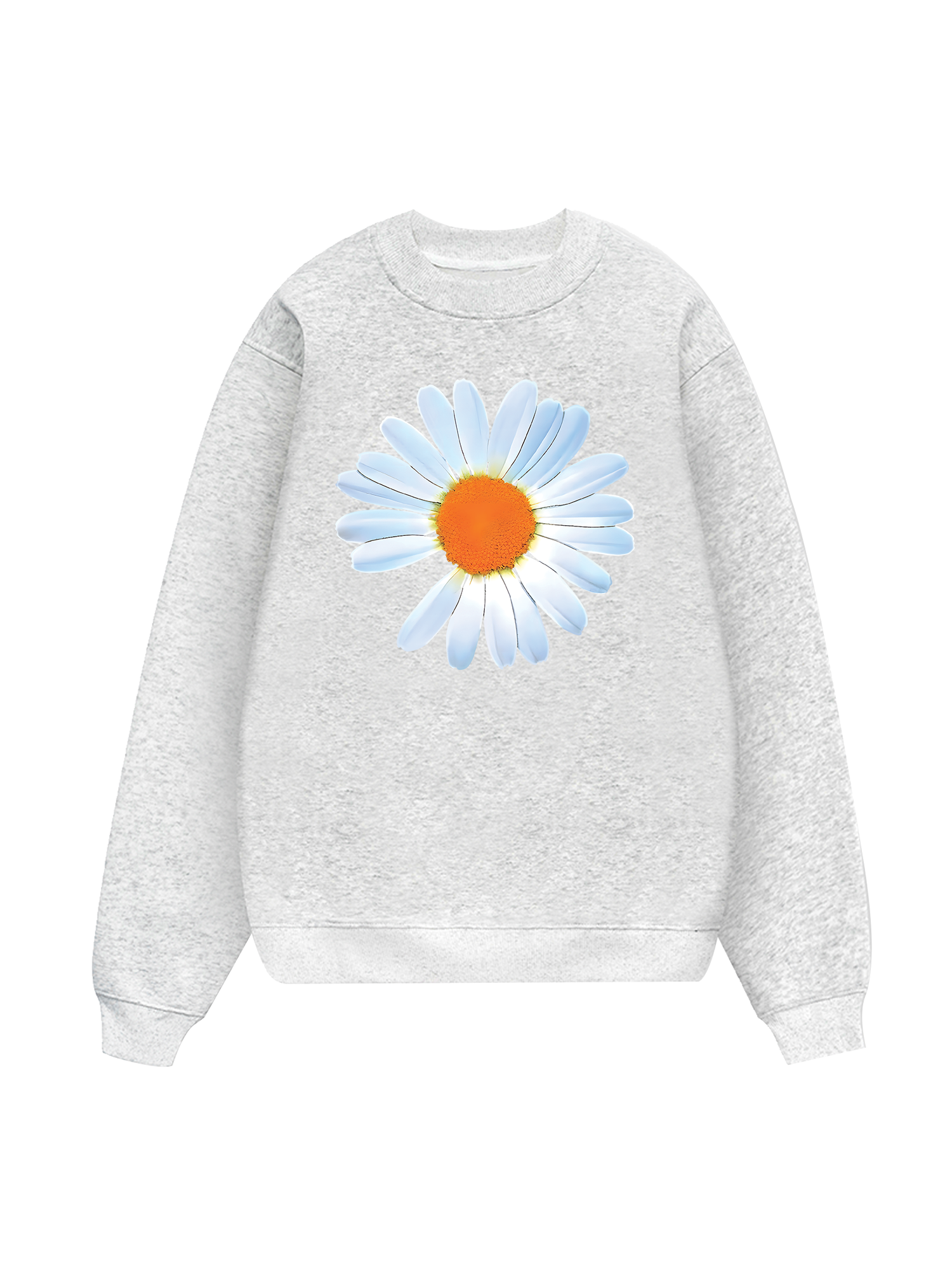 Floral Design For VIP Daisy Flower Sweater