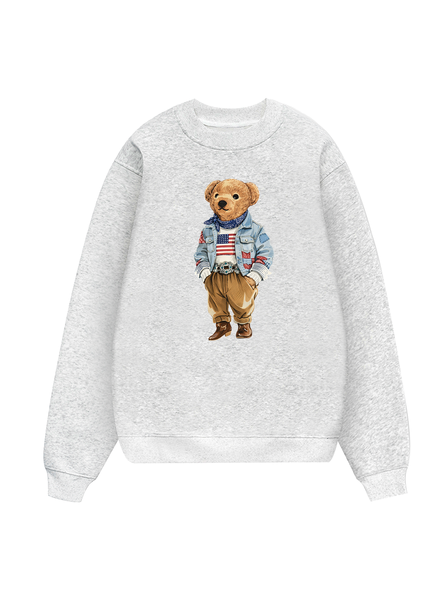 Cowboy Bear  Sweater