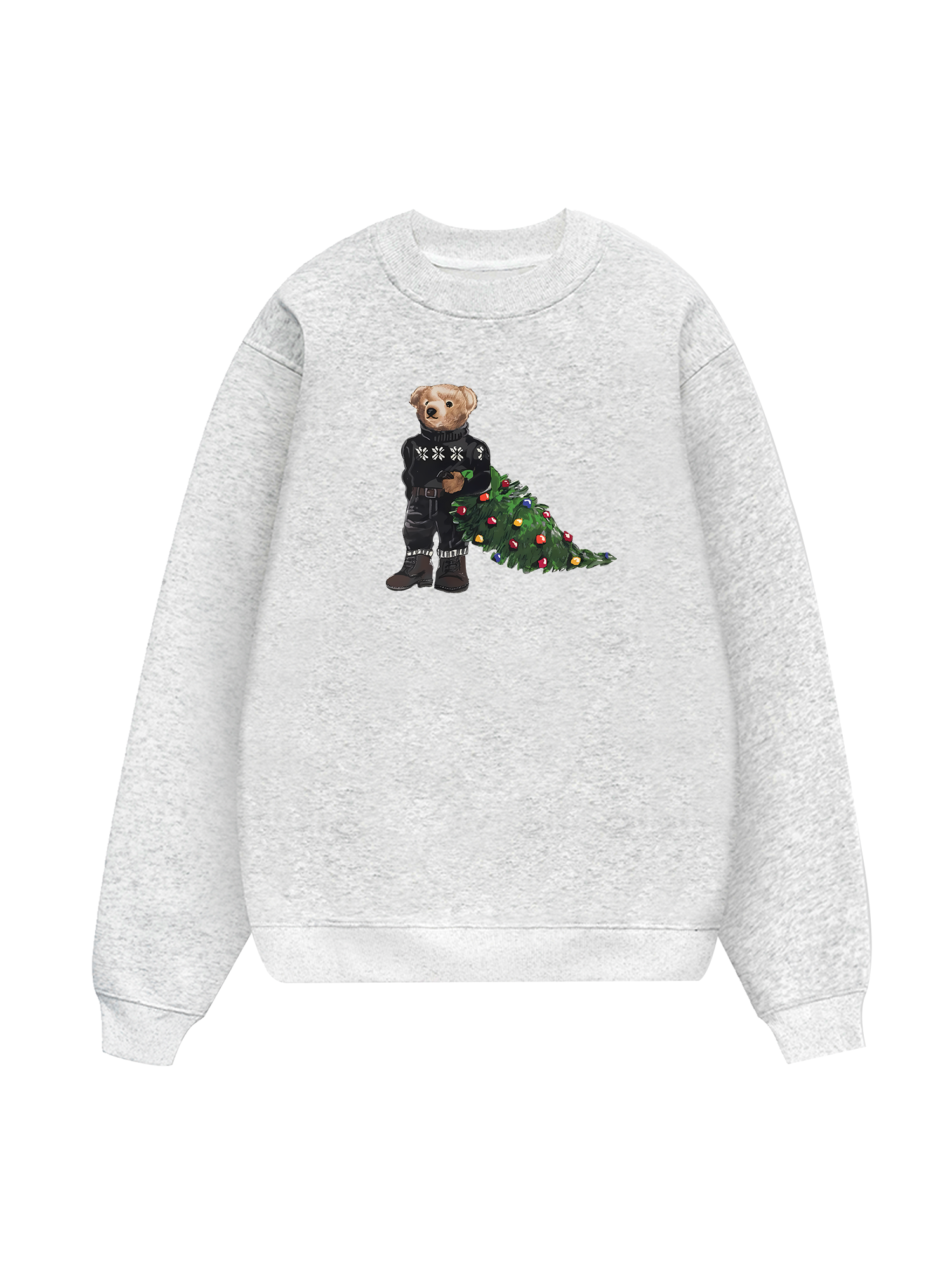 Bear With Xmas Tree Sweater