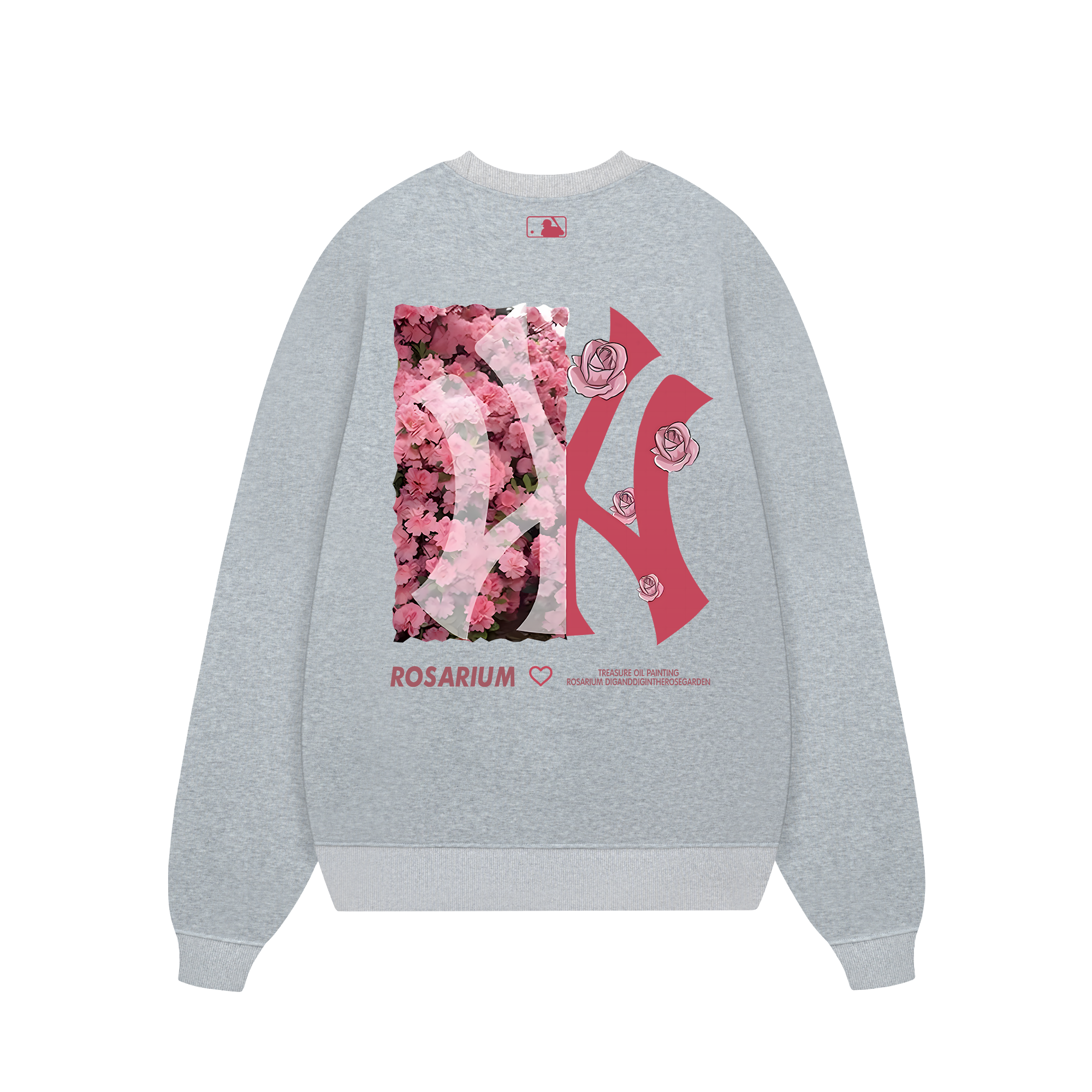 MLB Floral Rosarium Rose  Sweater