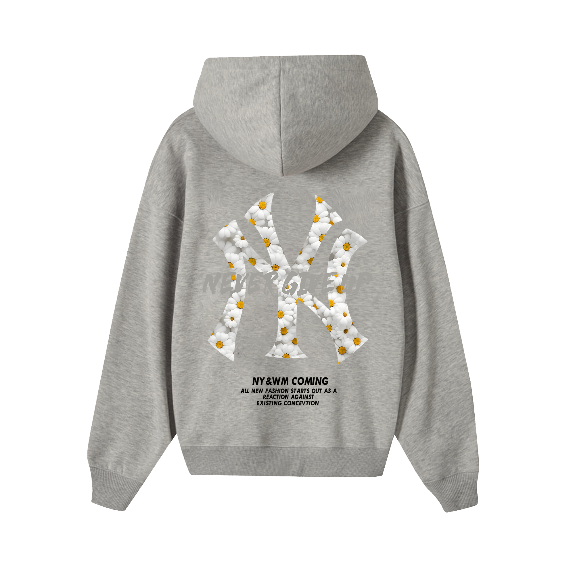 MLB Floral Never Give Up Daisy Hoodie