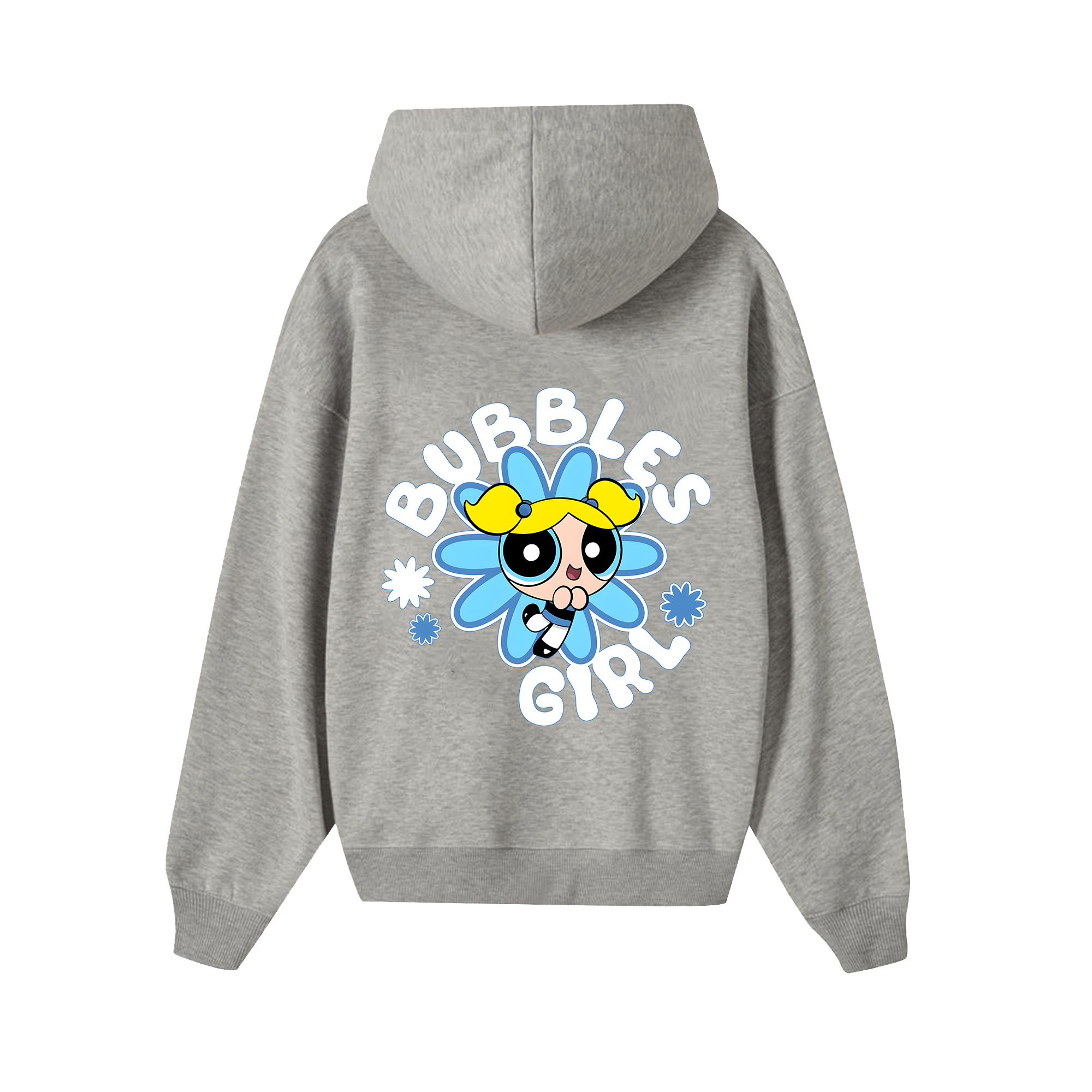 MLB Floral Blue Bubble Girl Hoodie