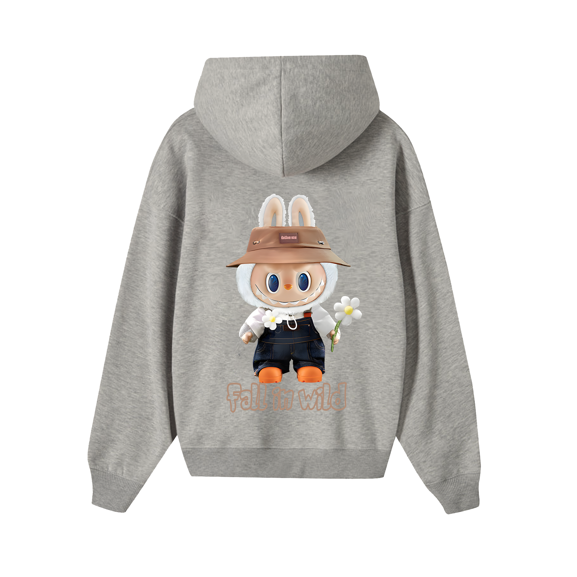 Labubu Fall In Wild Hoodie