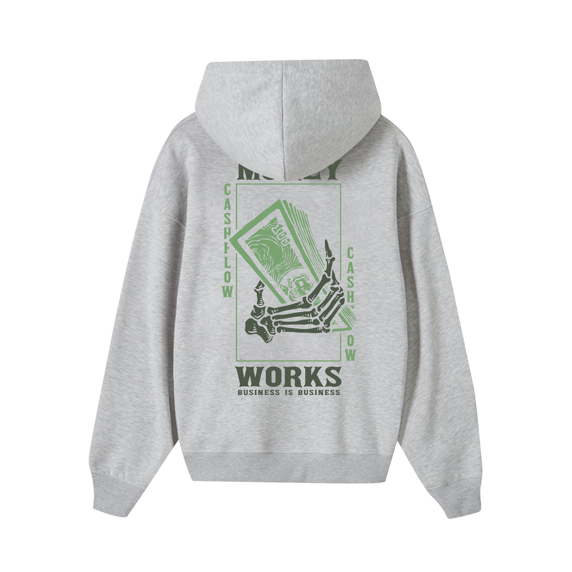 Money Works Business Is Business Hoodie