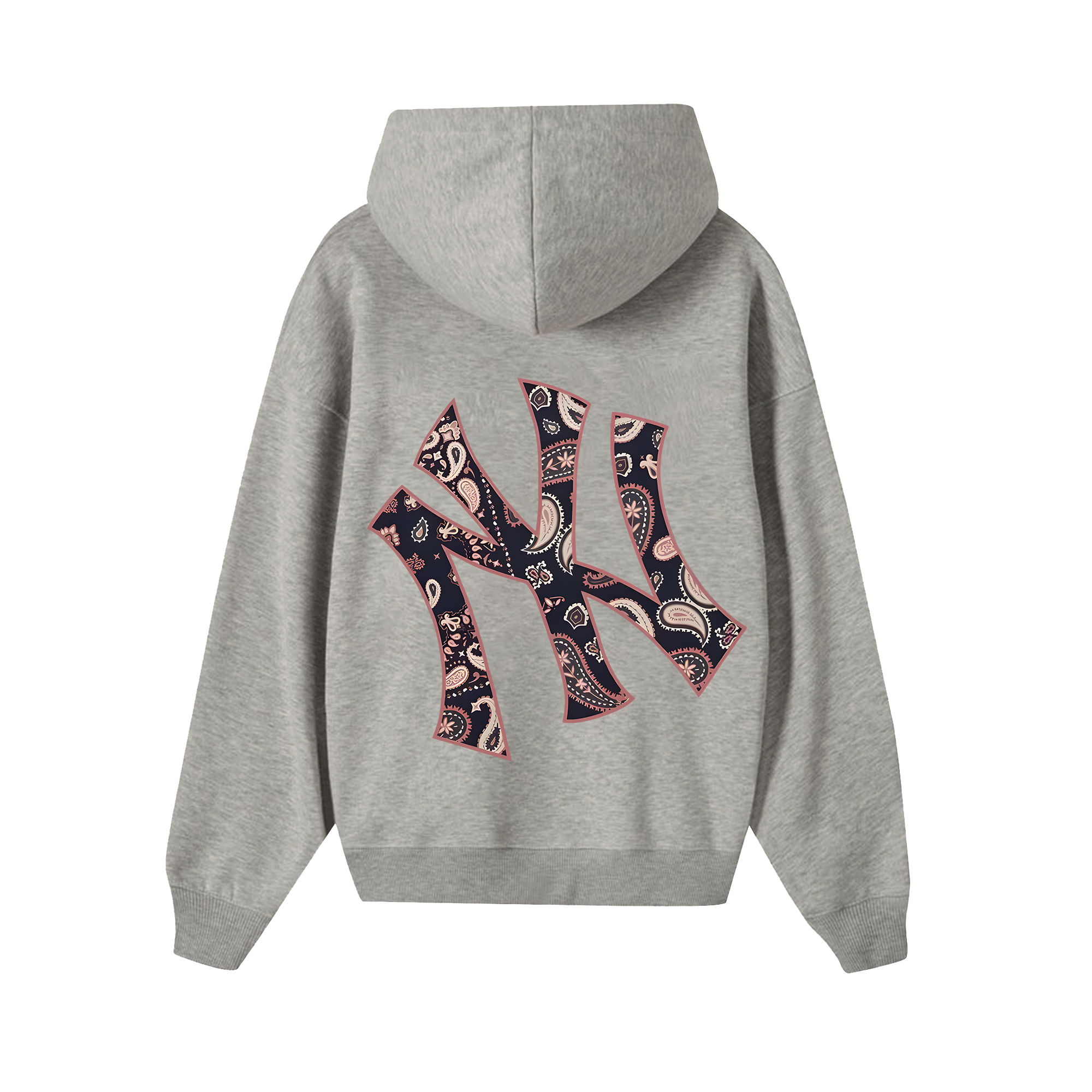 MLB Floral VIntage Bandana Hoodie