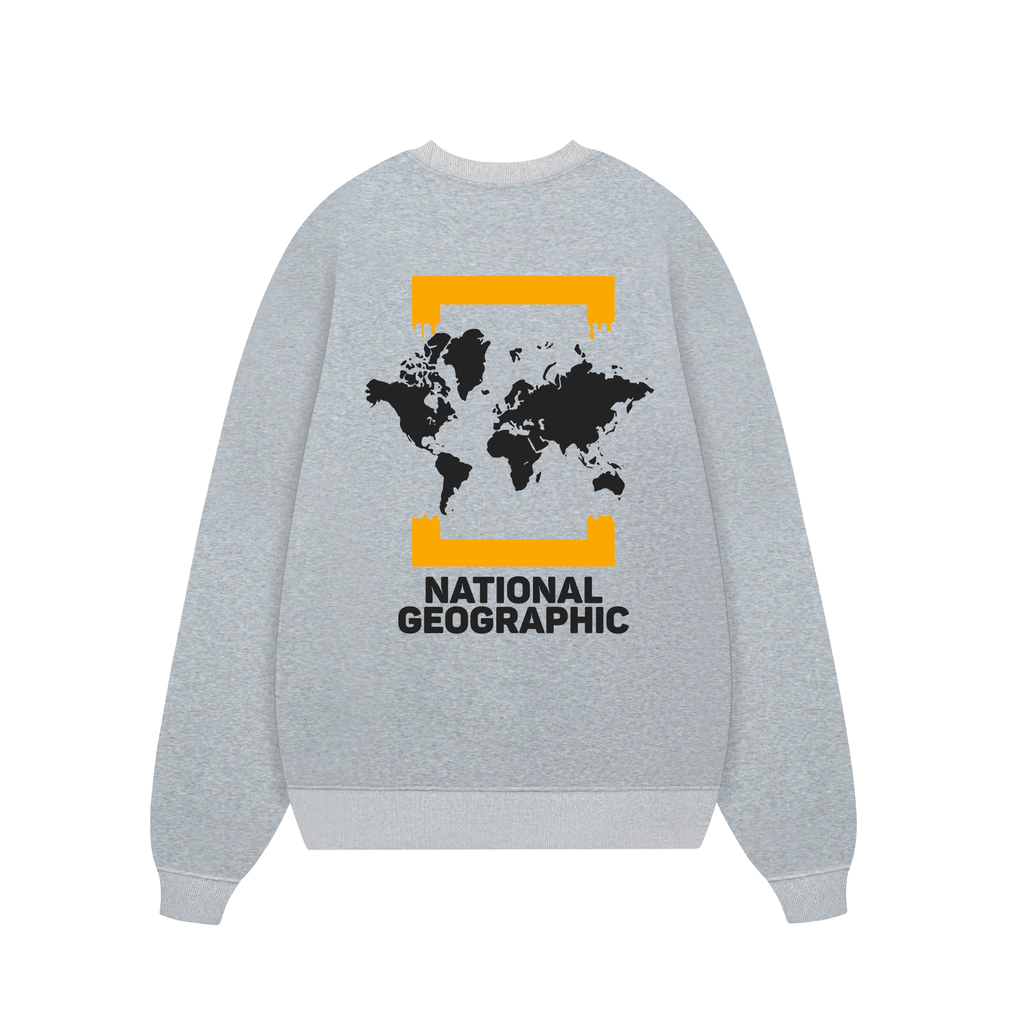 National Geographic World Map Sweater