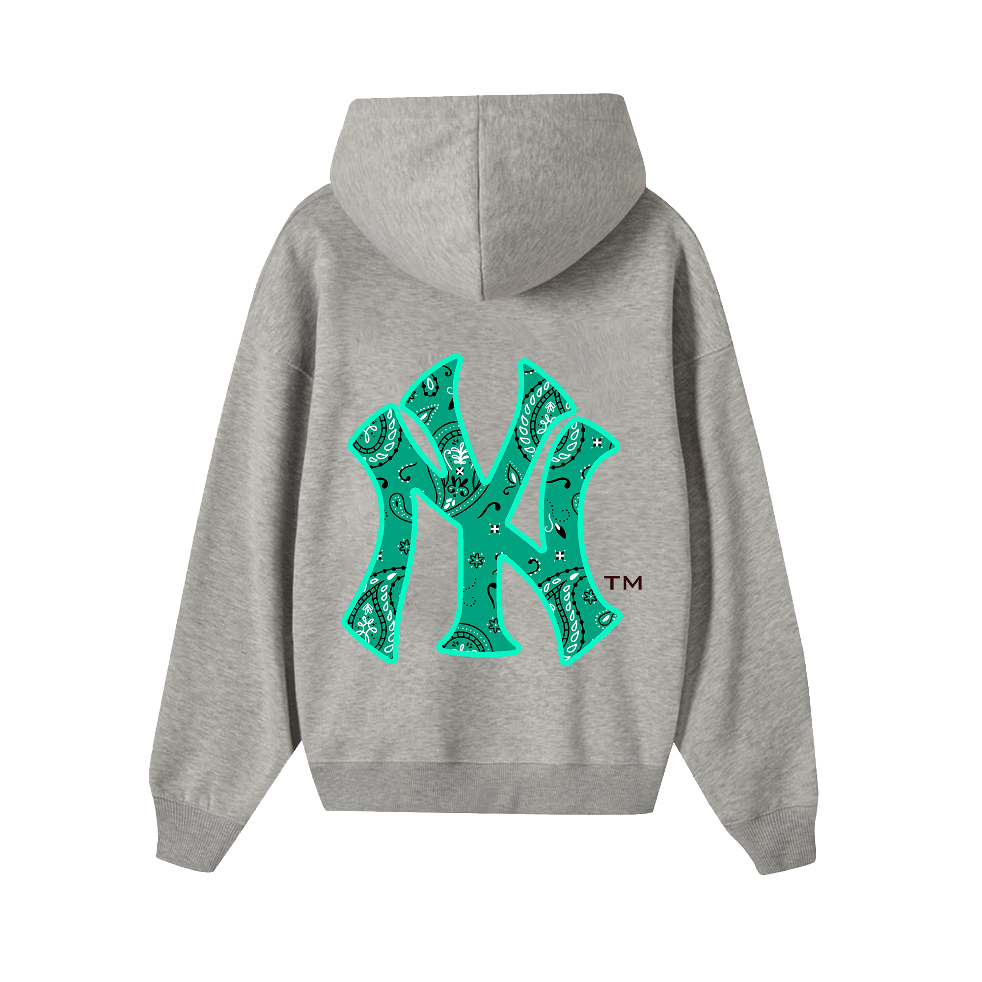 MLB Floral Green Logo Hoodie