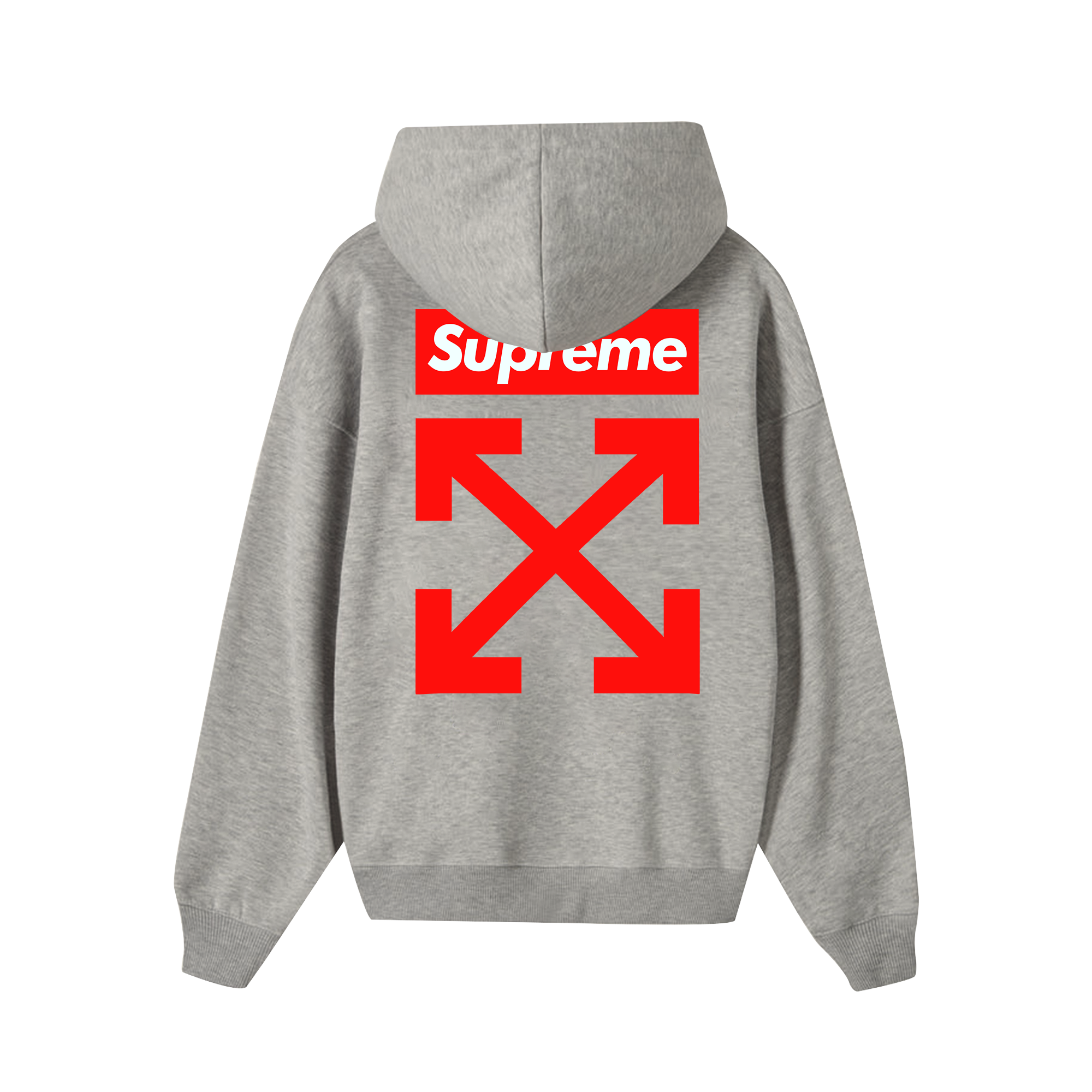 Off White Collab Supreme Hoodie