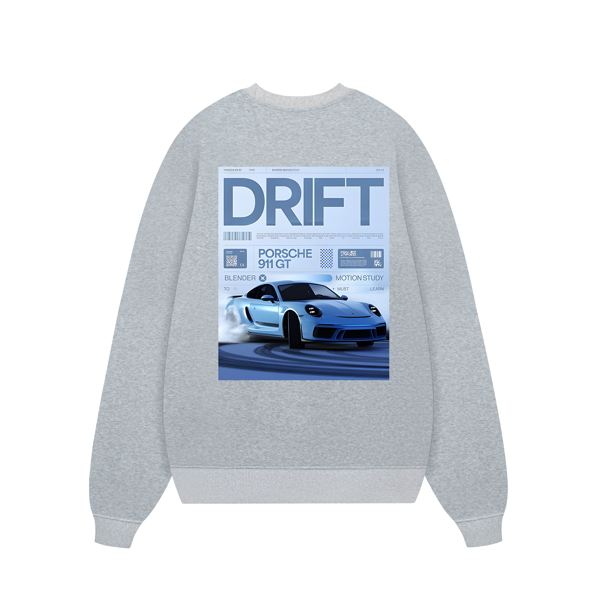 Porsche Blue 911 GT Sweater