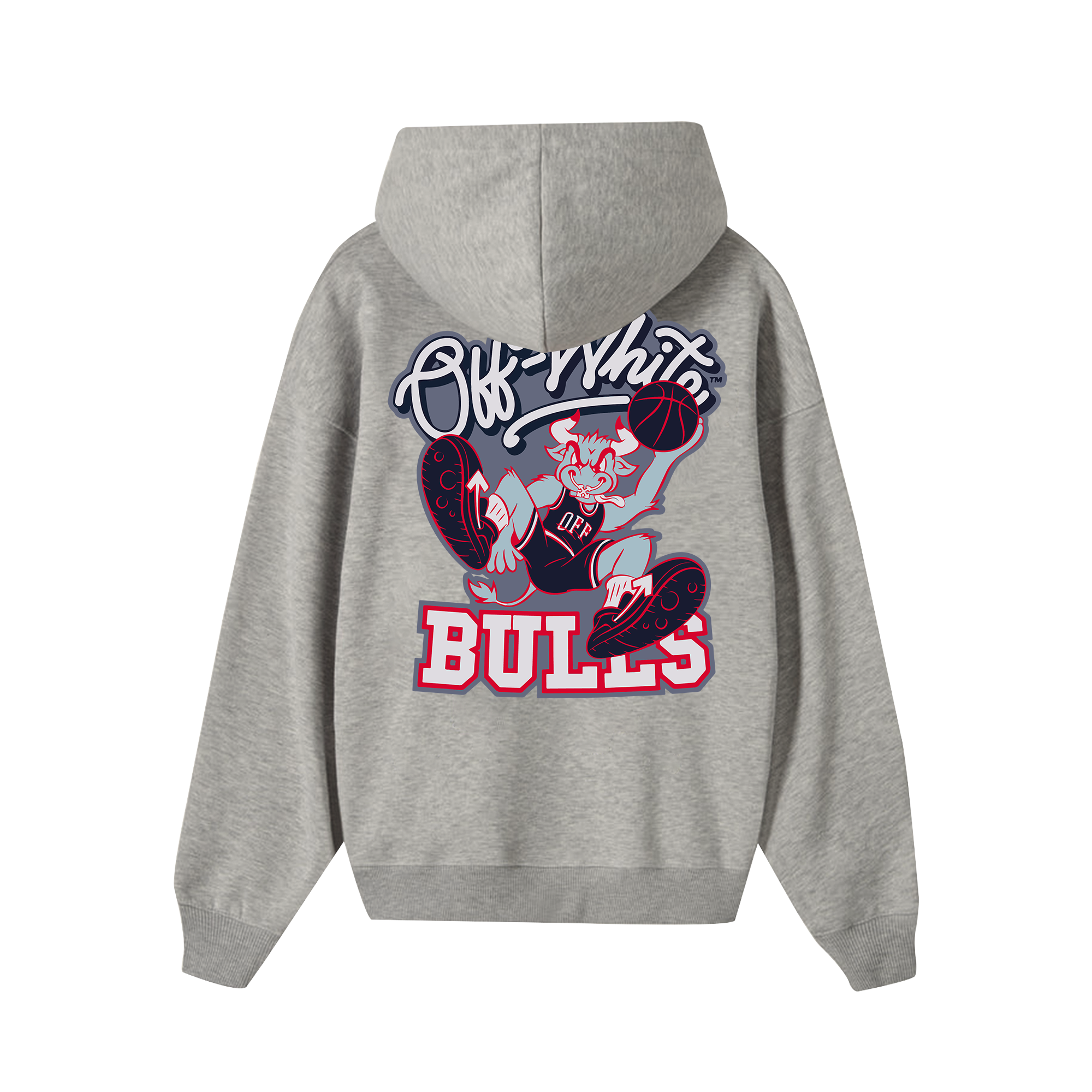 Off White Bulls Team Hoodie