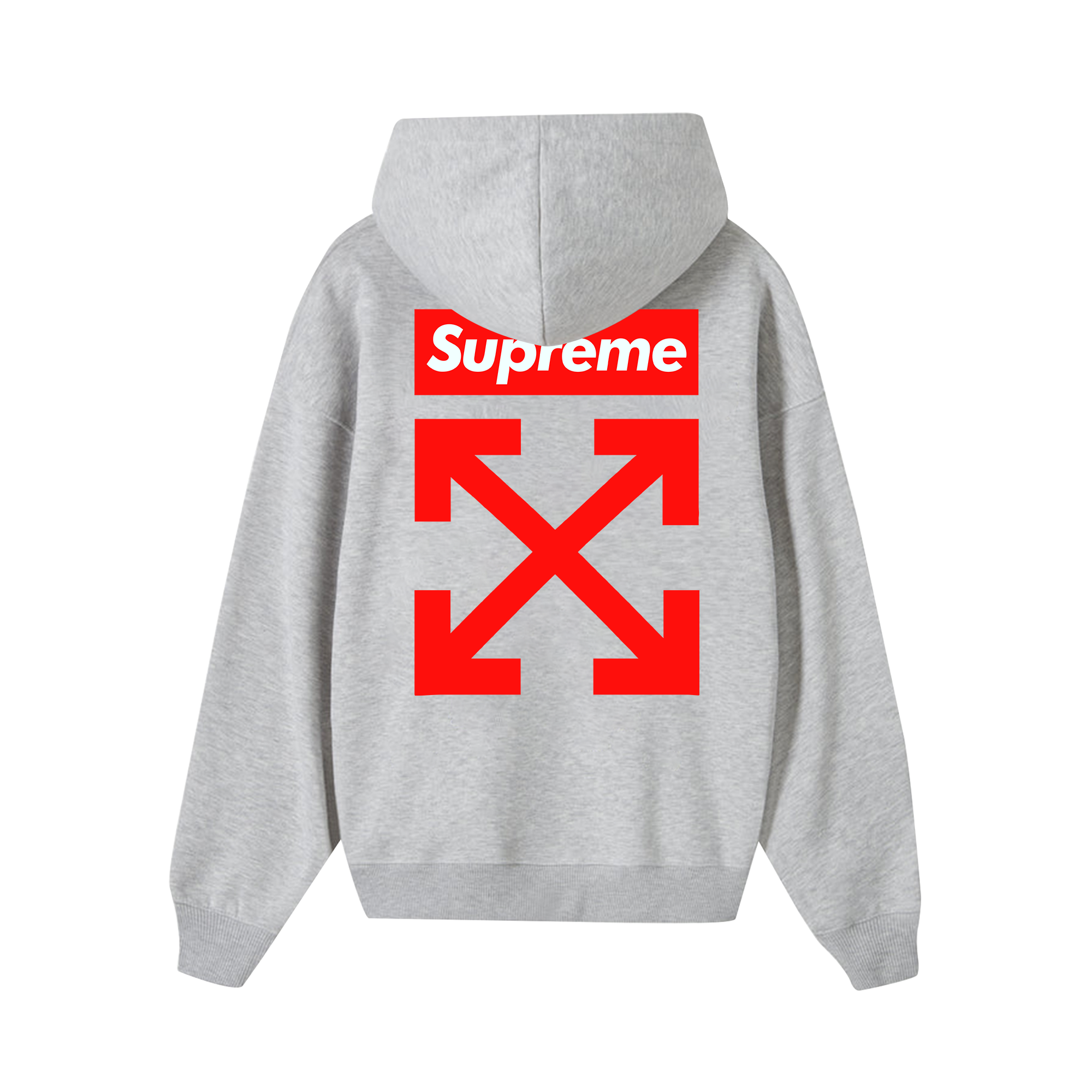 Off White Collab Supreme Hoodie