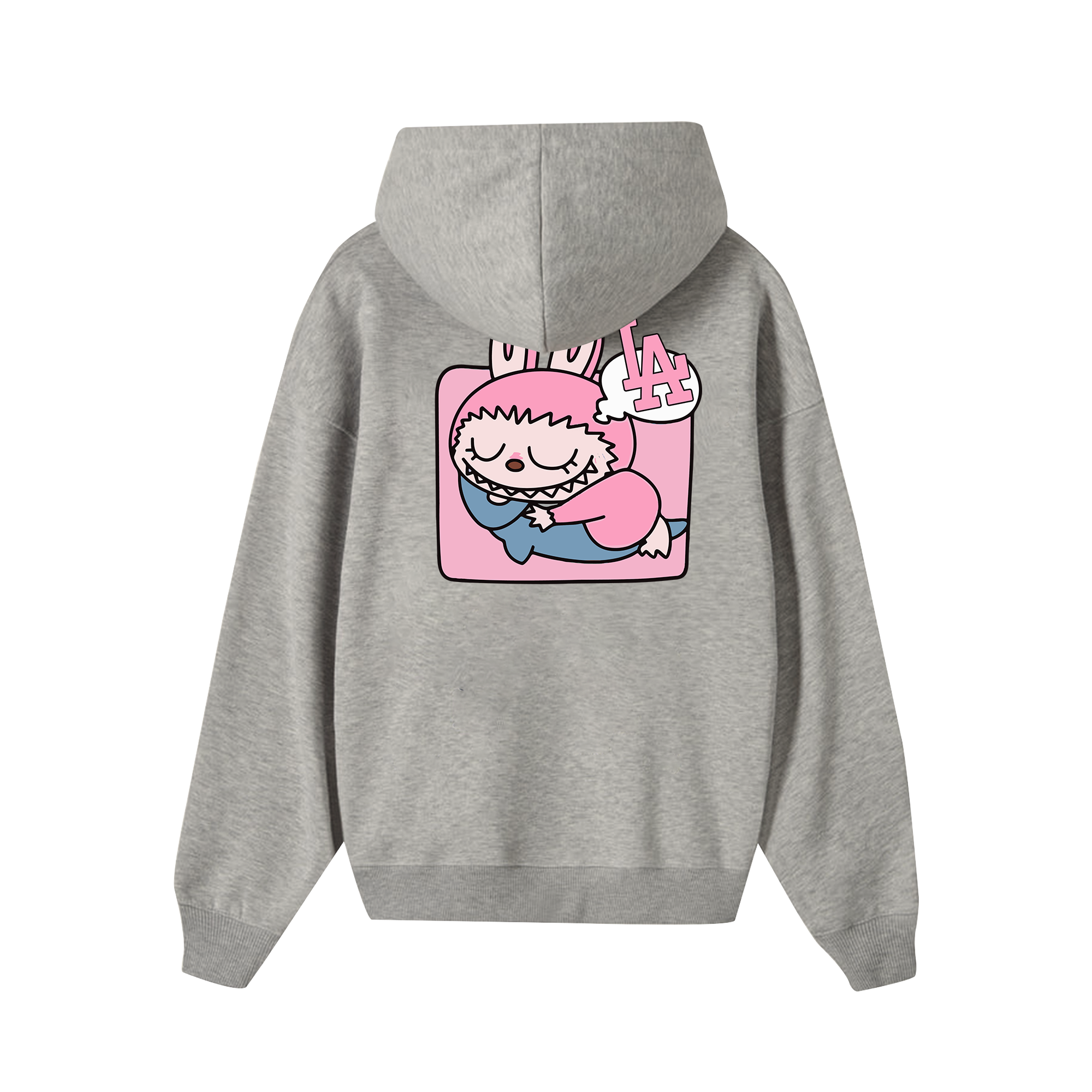 MLB Labubu LA Sleepy Fishy Hoodie