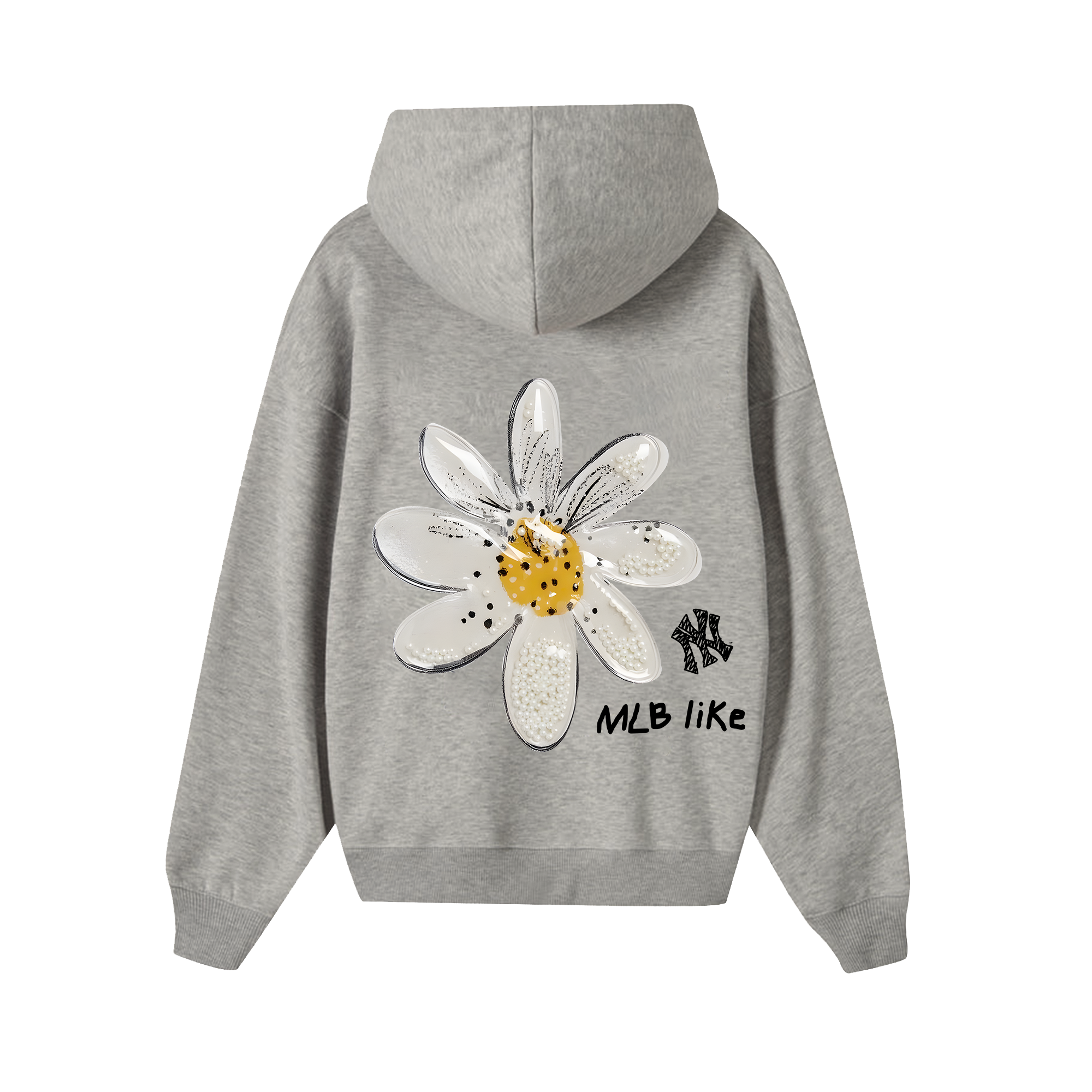 MLB Floral Daisy MLB Like Hoodie