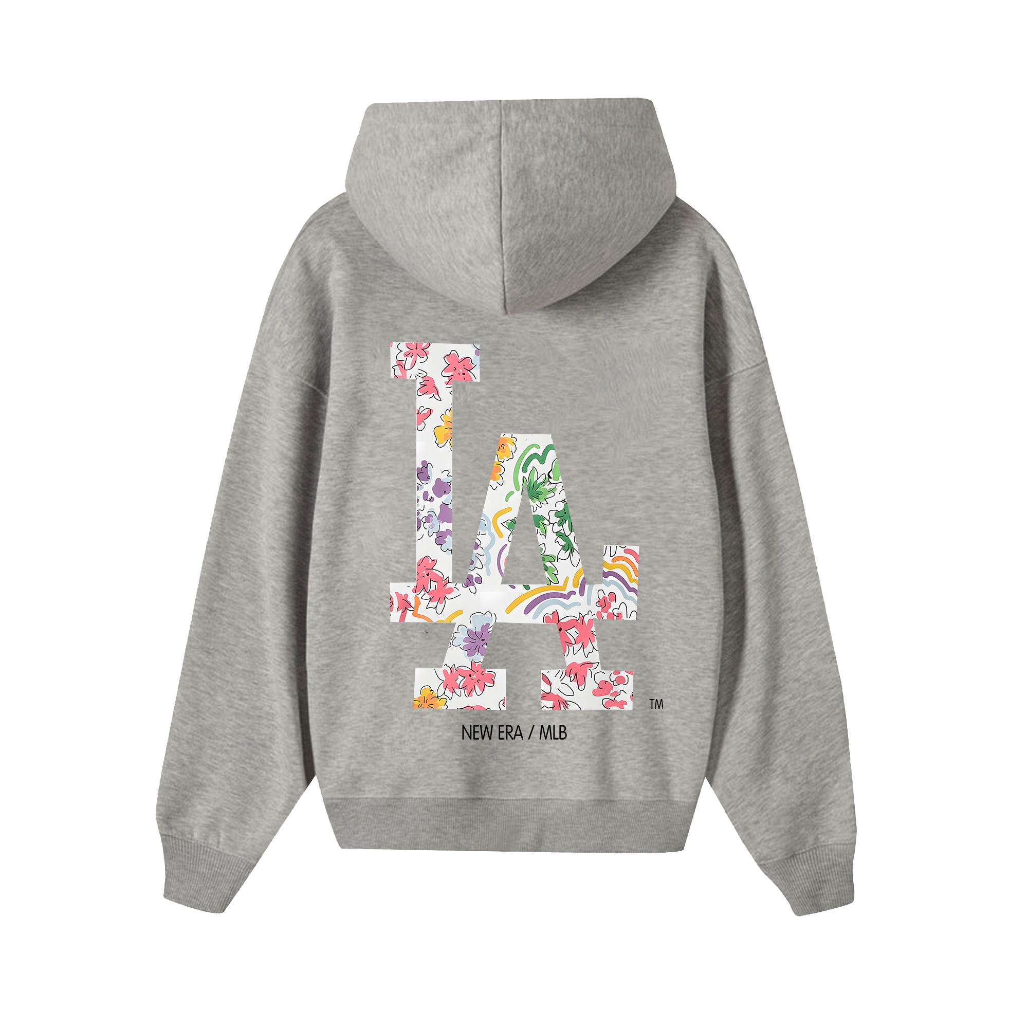 MLB Floral LA Tropical Flower Summer Hoodie